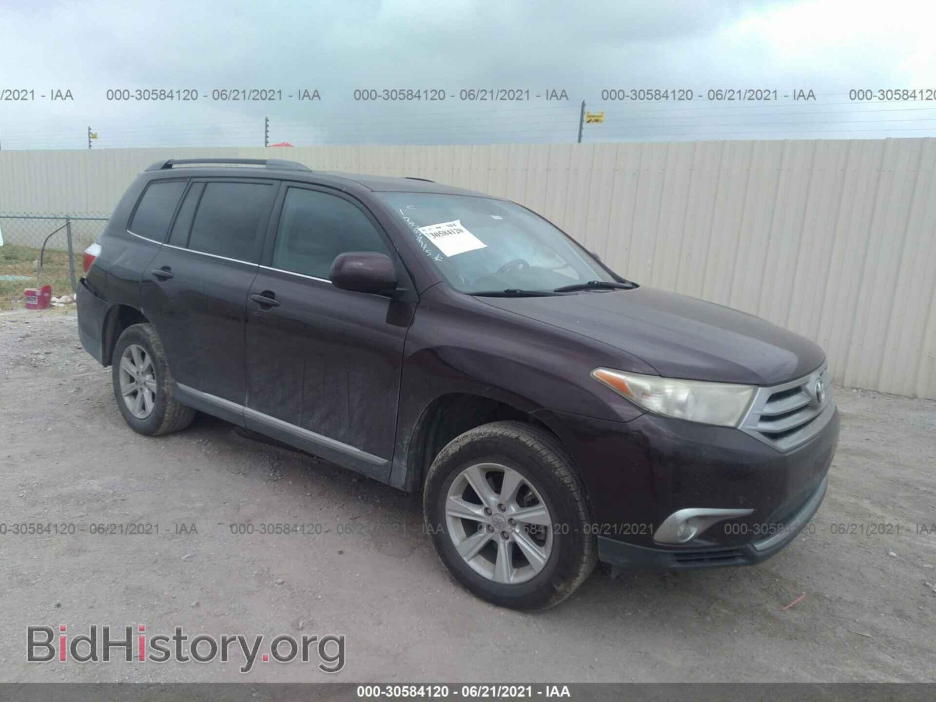Photo 5TDZA3EH2BS011375 - TOYOTA HIGHLANDER 2011