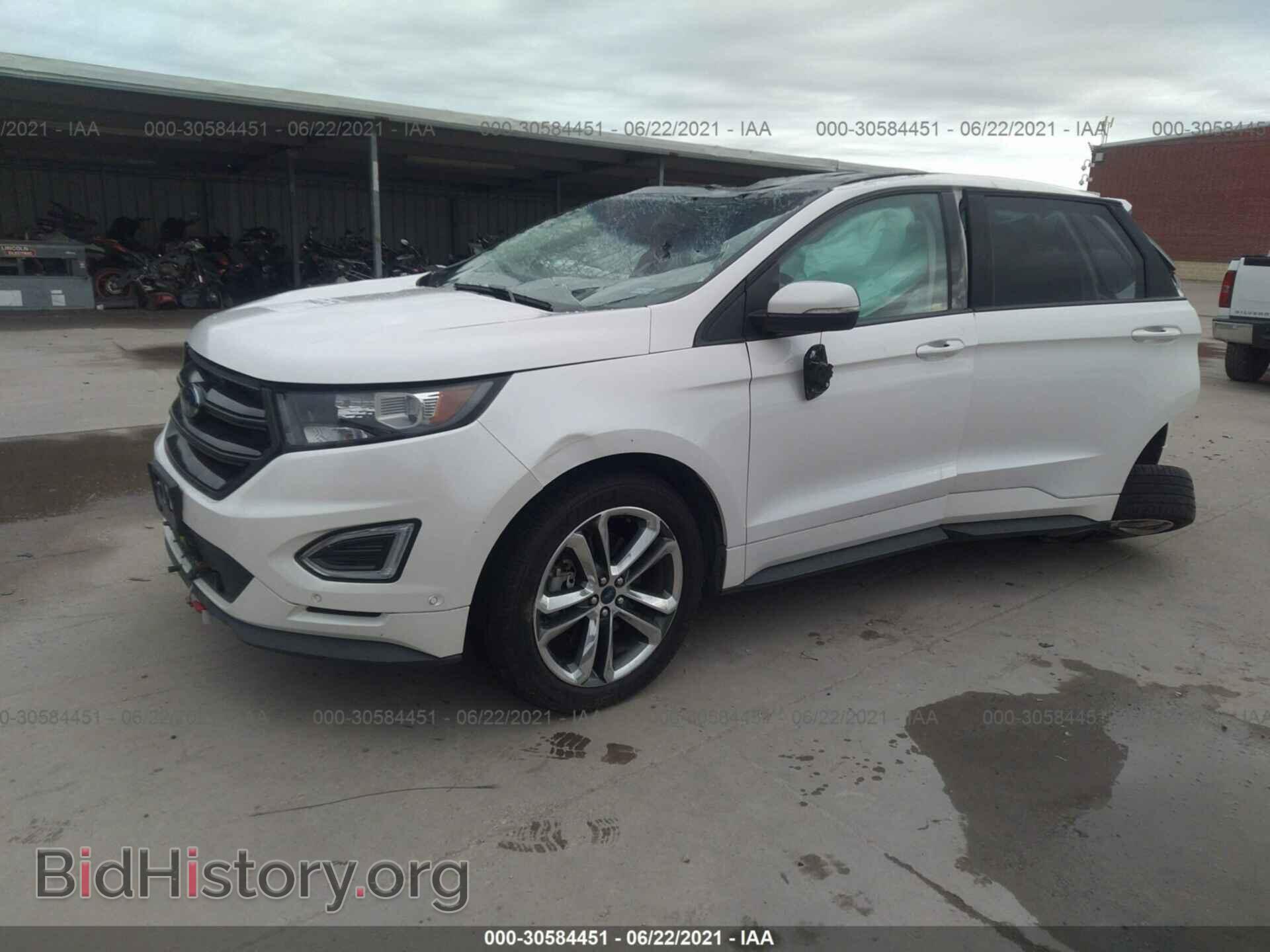 2016 FORD EDGE - VIN: 2FMPK4AP4GBC14229 - Фото 2