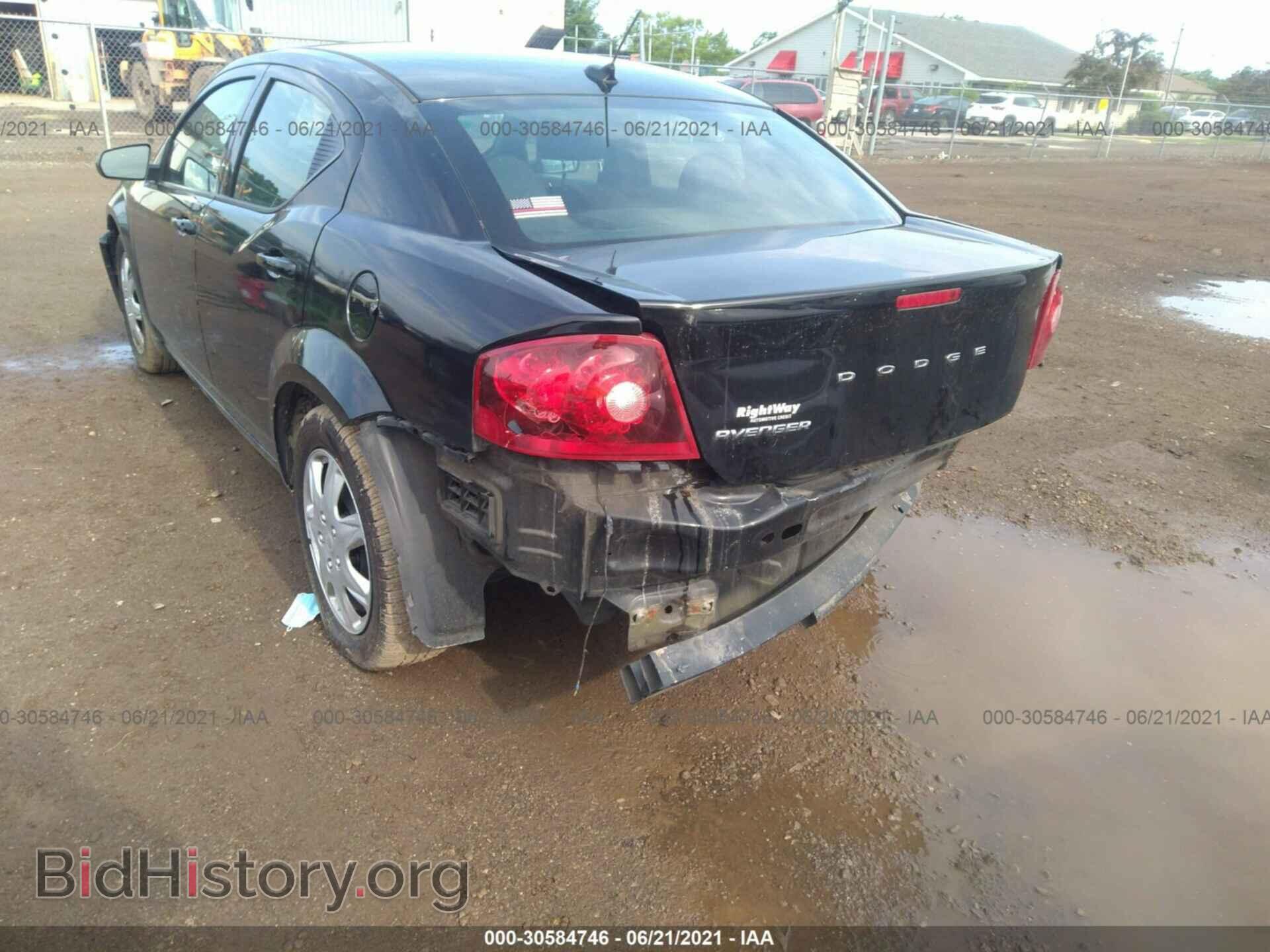 2014 DODGE AVENGER - VIN: 1C3CDZAB9EN199327 - Фото 3