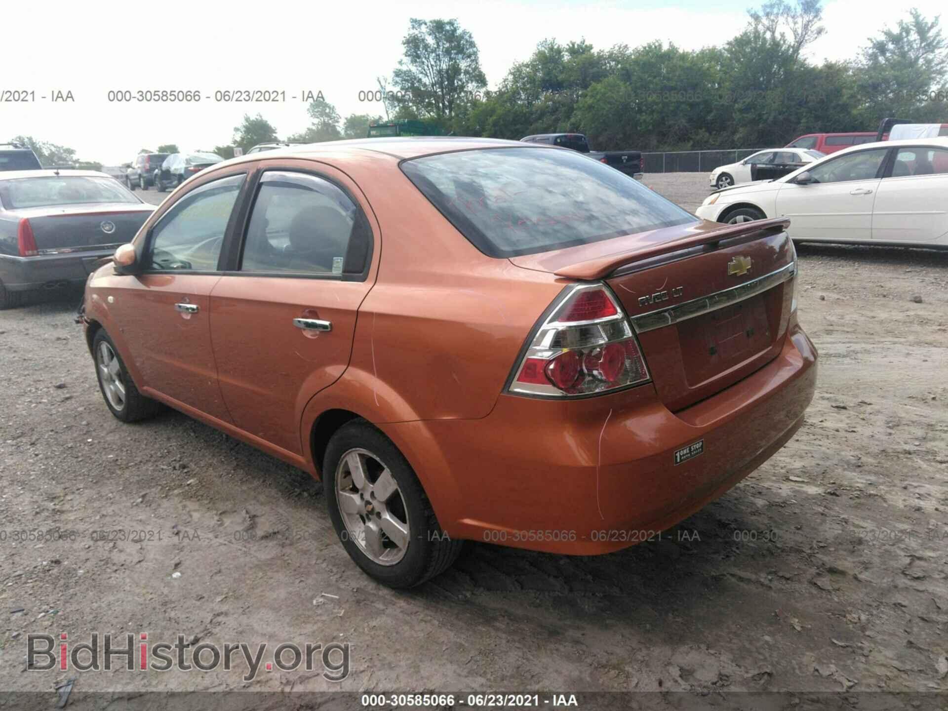 2008 CHEVROLET AVEO - VIN: KL1TG56648B106721 - Фото 3