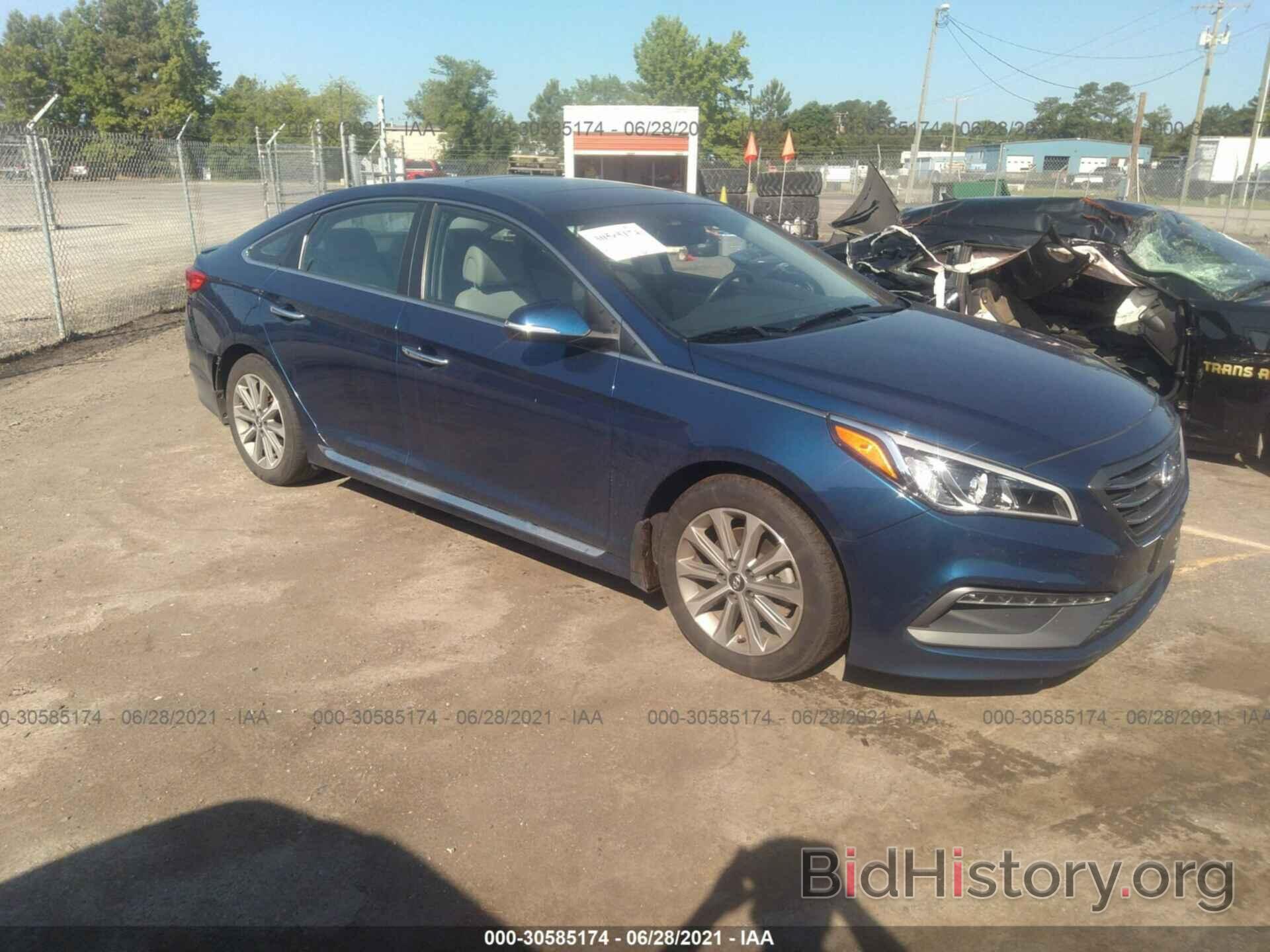 Photo 5NPE34AF1HH510377 - HYUNDAI SONATA 2017