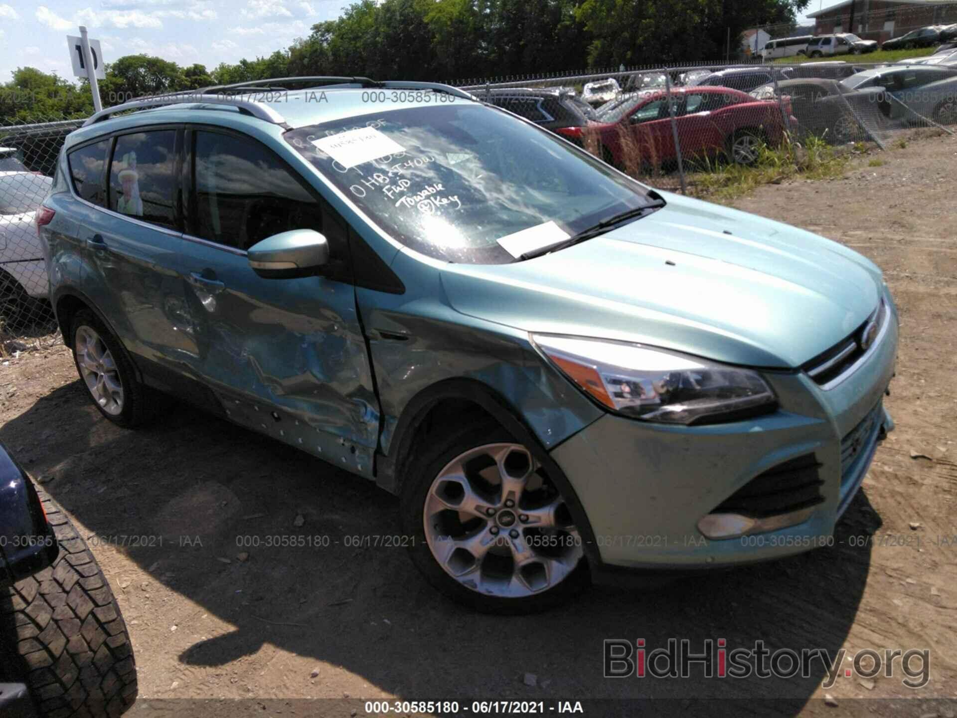 Photo 1FMCU0J90DUD09962 - FORD ESCAPE 2013