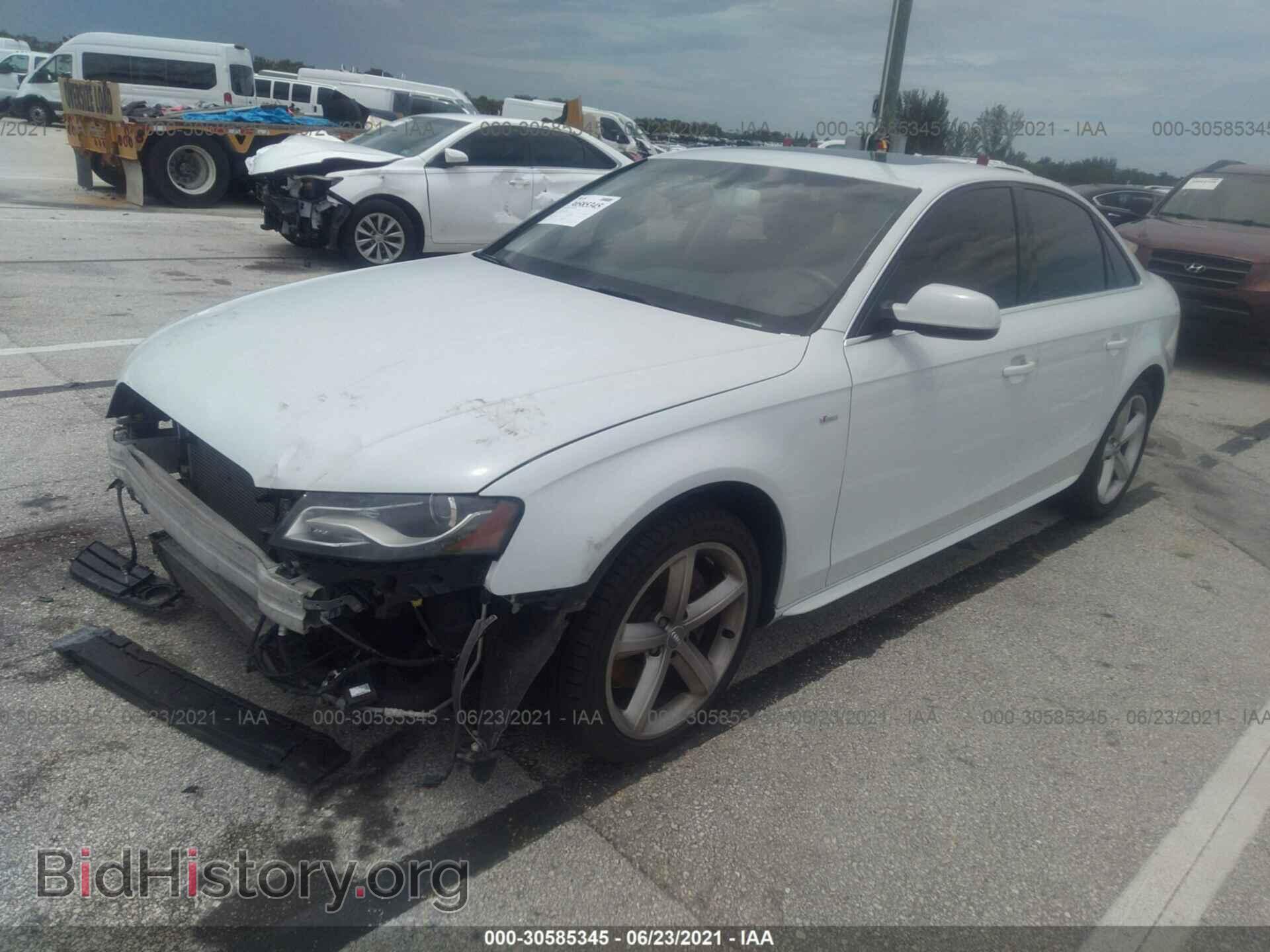 2012 AUDI A4 - VIN: WAUFFAFL7CN013977 - Фото 2