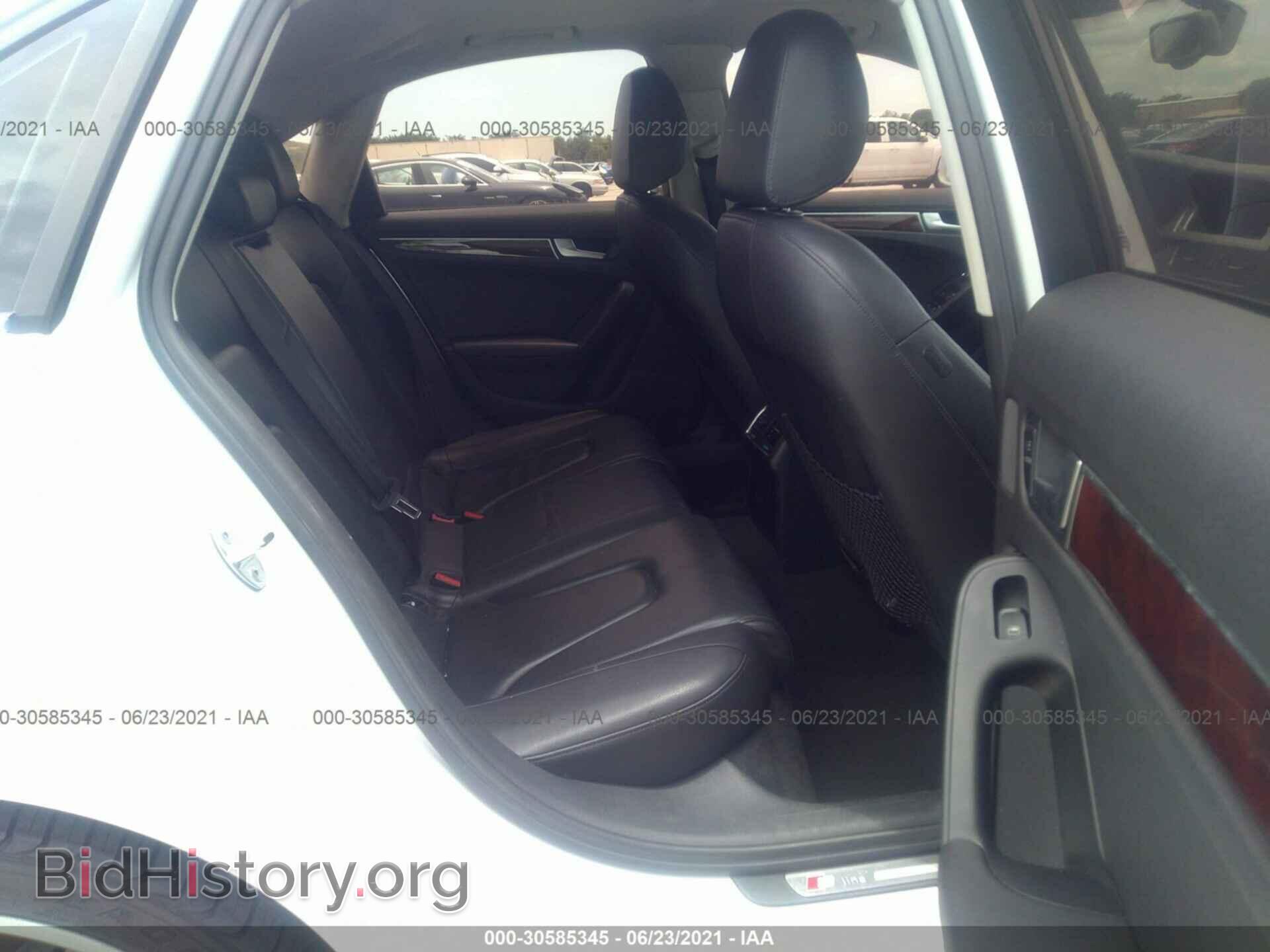 2012 AUDI A4 - VIN: WAUFFAFL7CN013977 - Фото 8