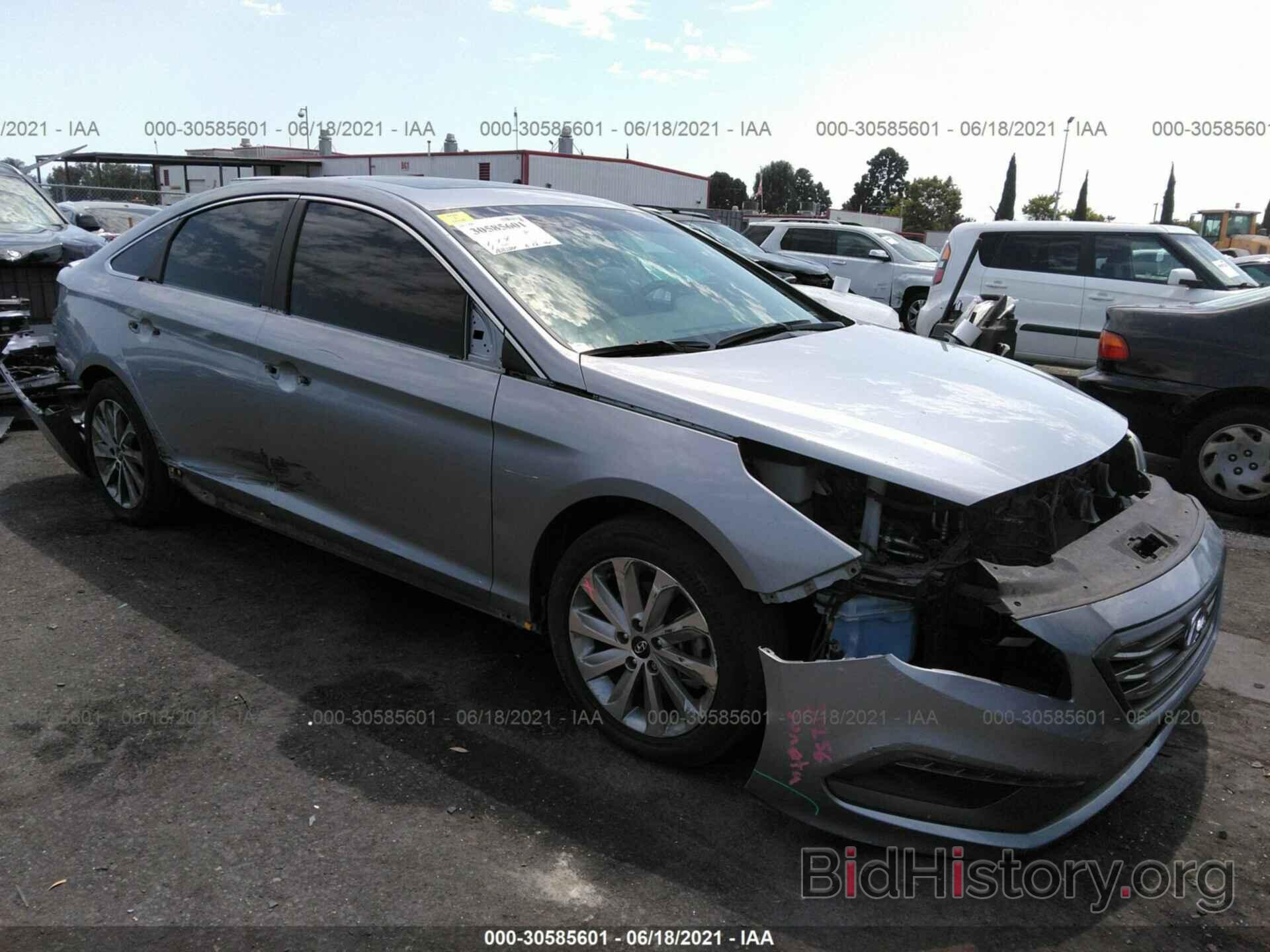 Photo 5NPE34AF0HH555973 - HYUNDAI SONATA 2017