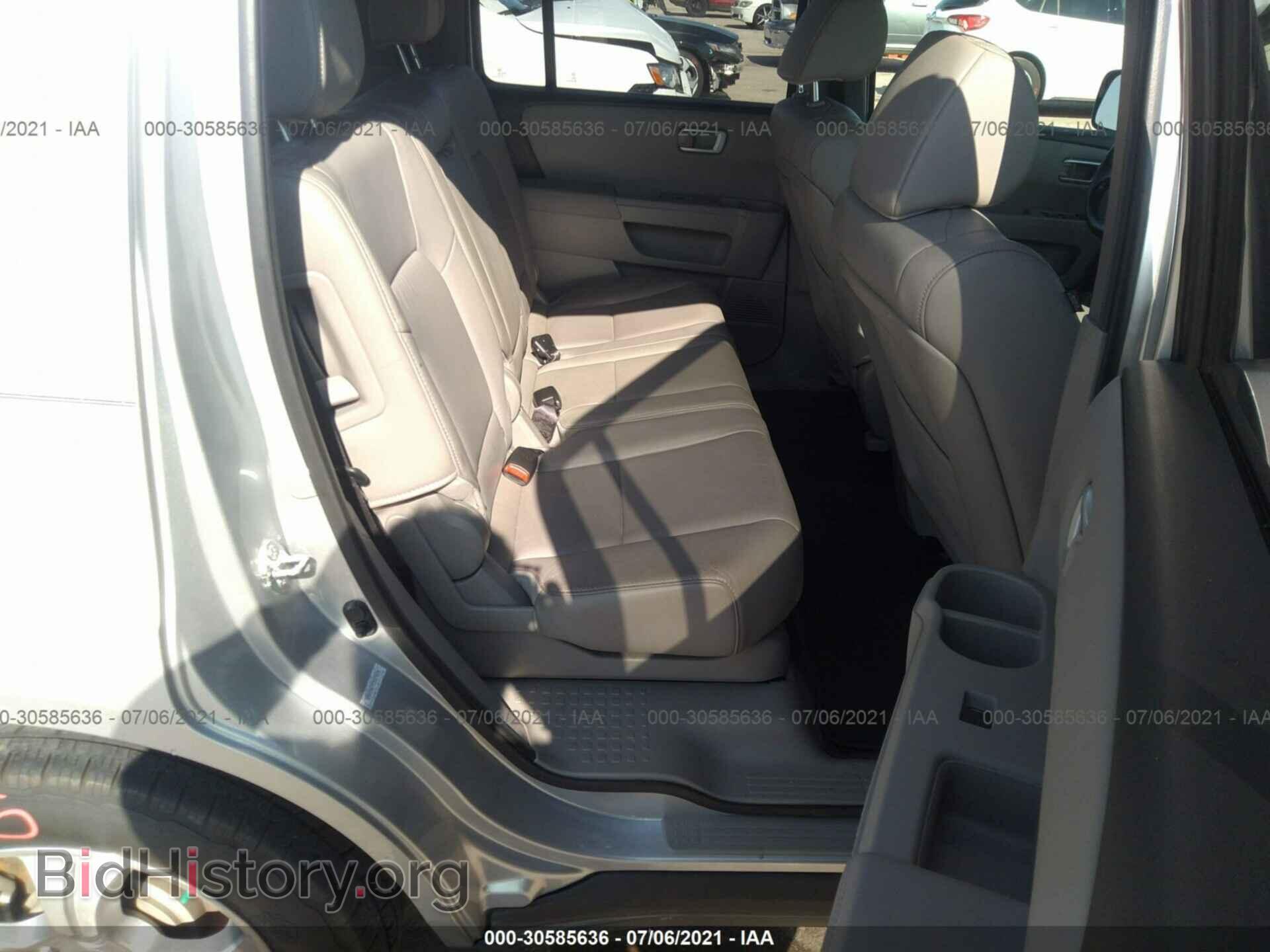 2012 HONDA PILOT - VIN: 5FNYF4H77CB029835 - Фото 8