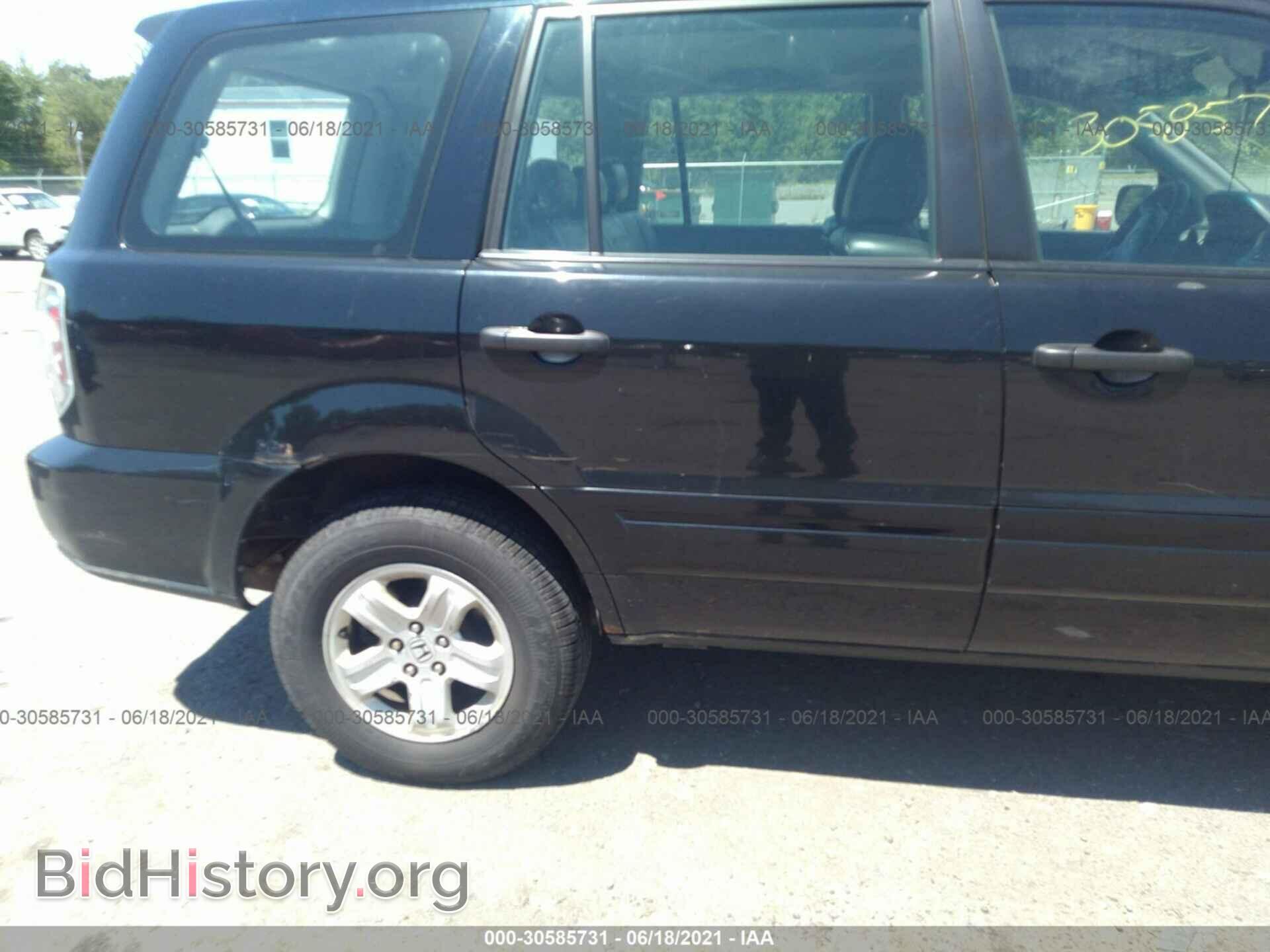 2006 HONDA PILOT - VIN: 2HKYF18116H512415 - Фото 6