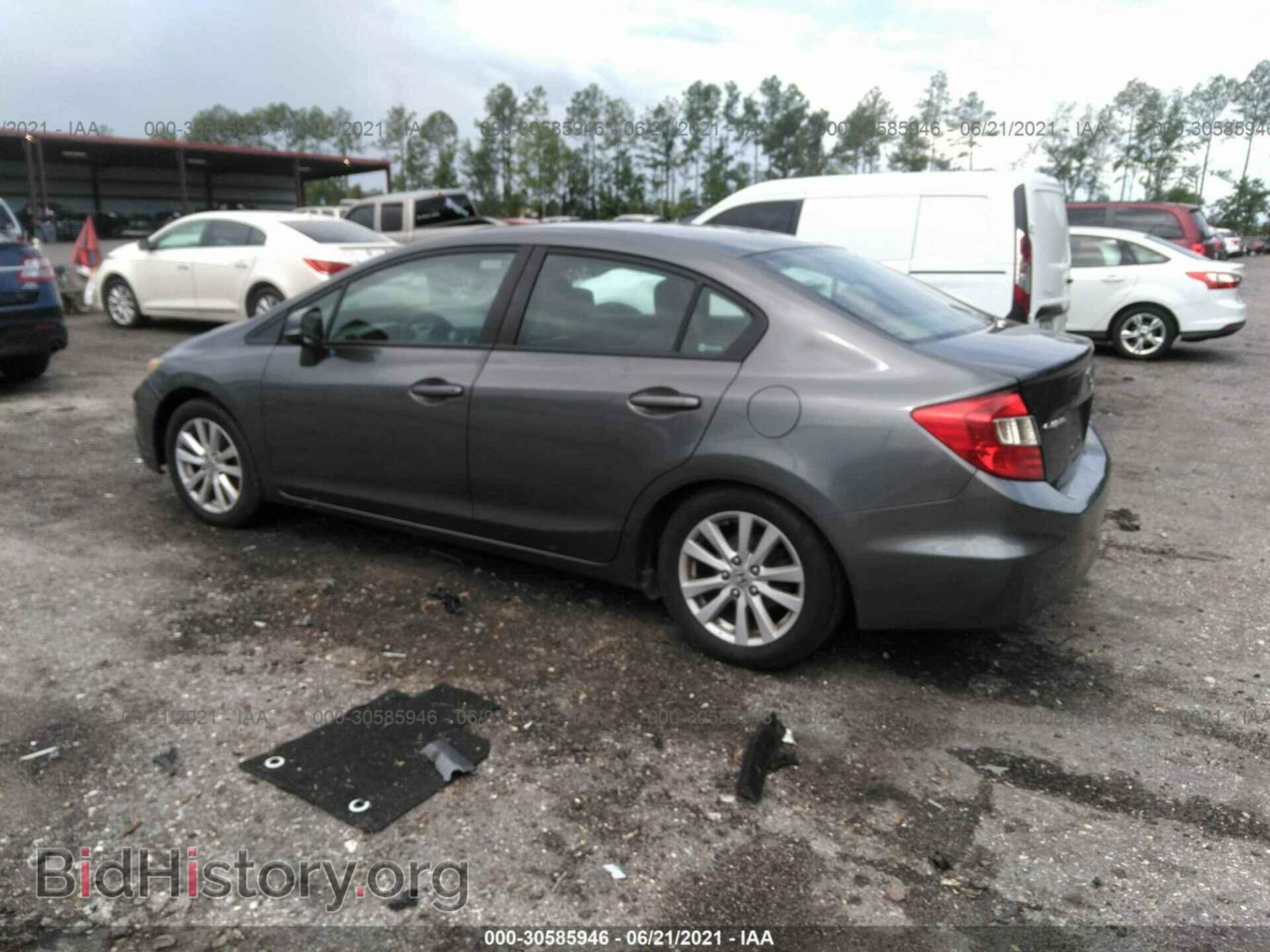 2012 HONDA CIVIC SDN - VIN: 2HGFB2F86CH519908 - Фото 3