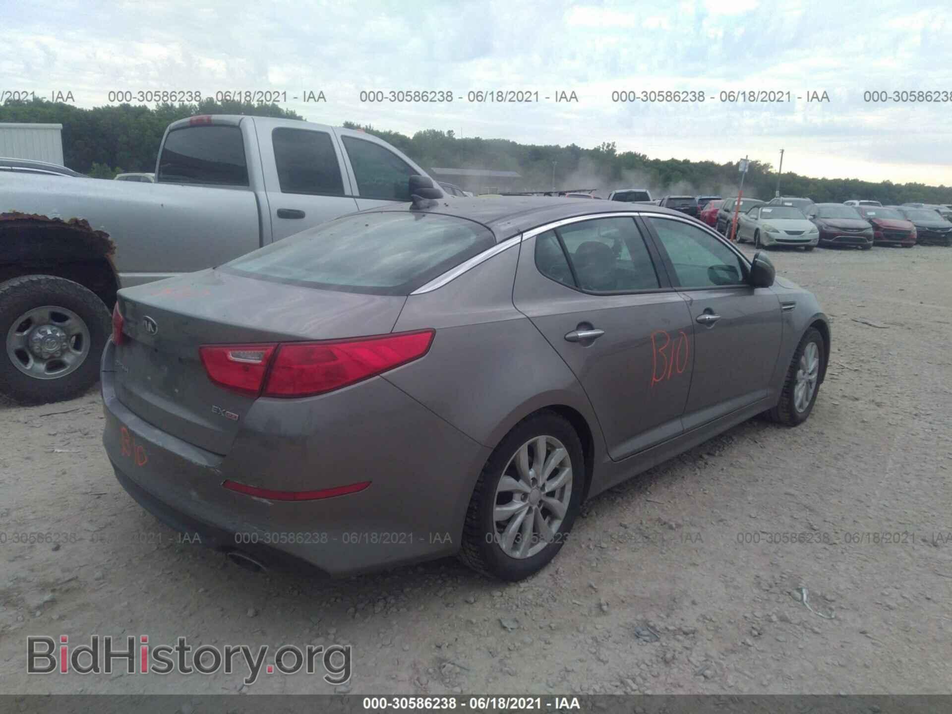 2015 KIA OPTIMA - VIN: 5XXGN4A77FG358271 - Фото 4