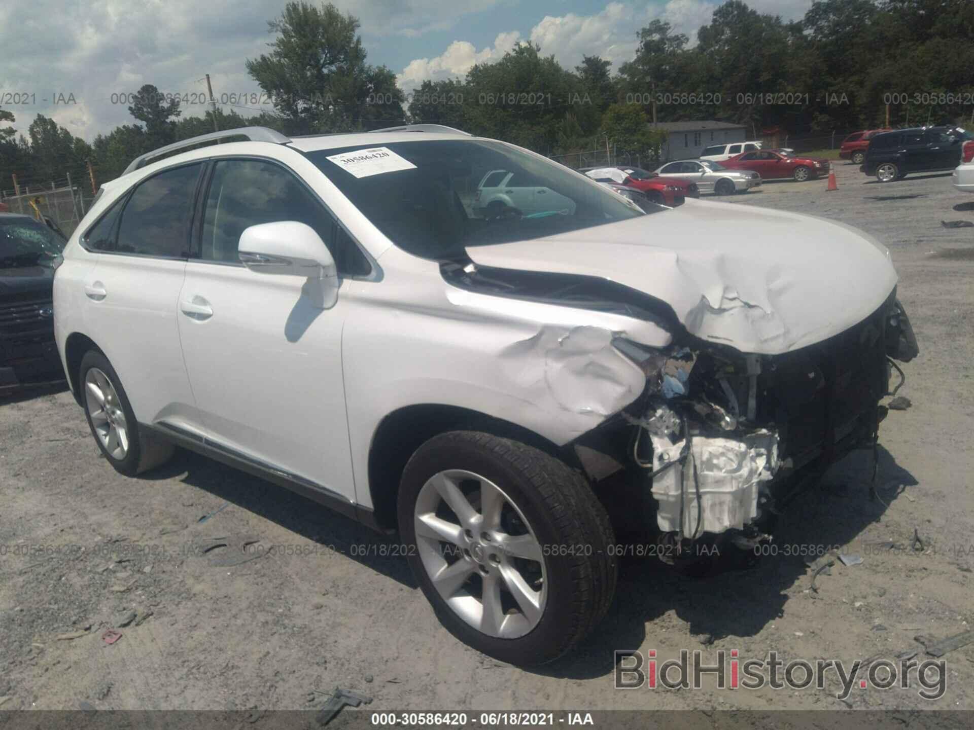 Photo 2T2ZK1BA5CC072072 - LEXUS RX 350 2012