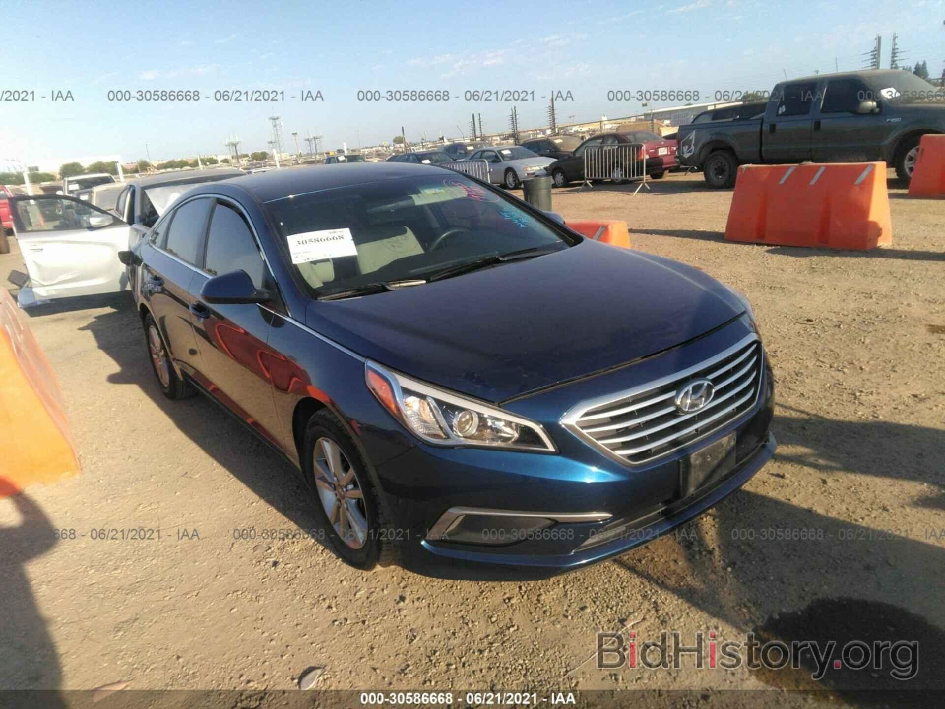 Фотография 5NPE24AF3GH393810 - HYUNDAI SONATA 2016