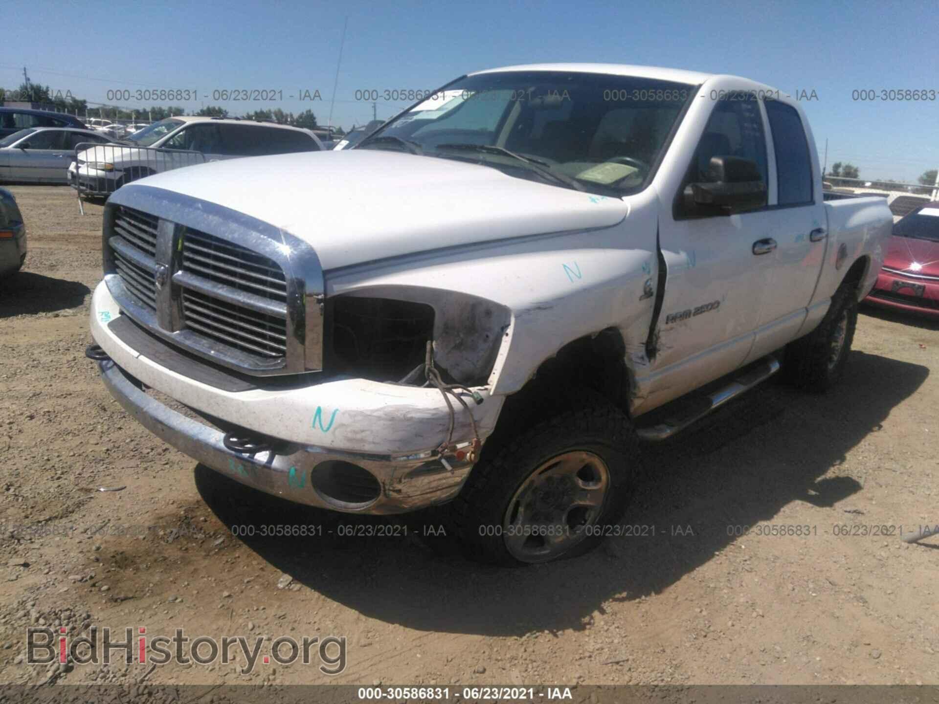 2006 DODGE RAM 2500 - VIN: 1D7KS28CX6J180495 - Фото 2