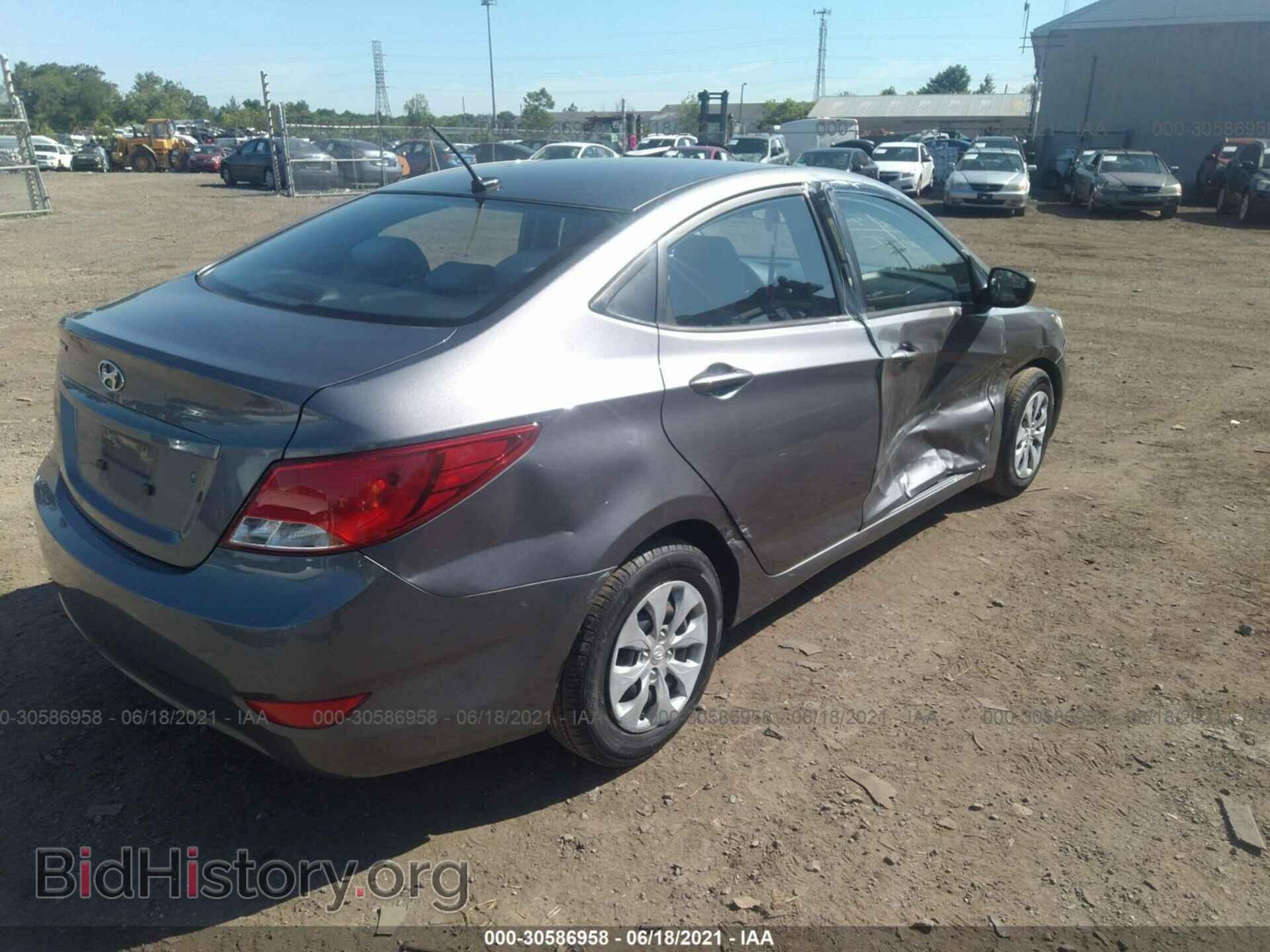 2015 HYUNDAI ACCENT - VIN: KMHCT4AE2FU803640 - Фото 4