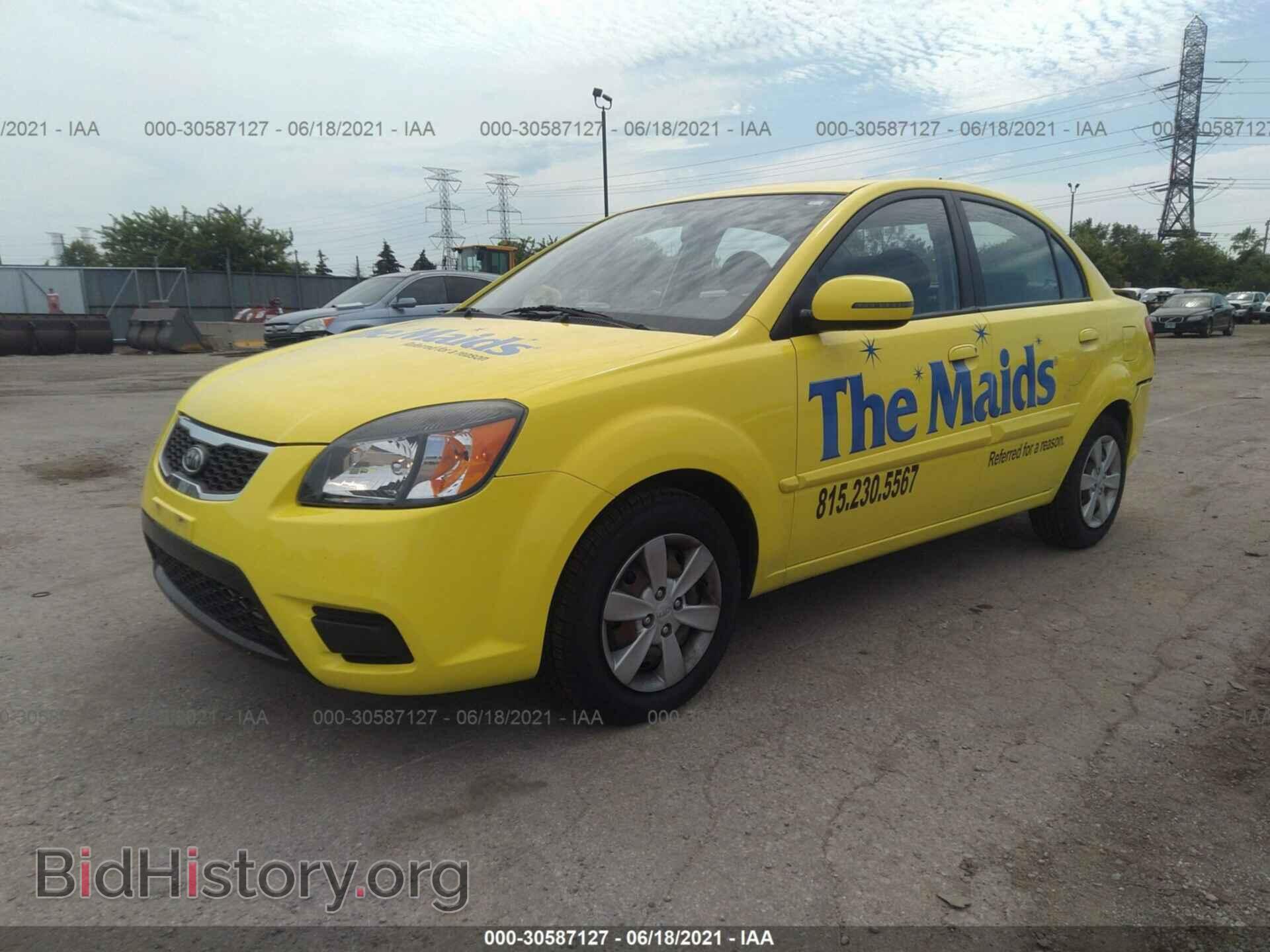 2011 KIA RIO - VIN: KNADH4A35B6750307 - Фото 2