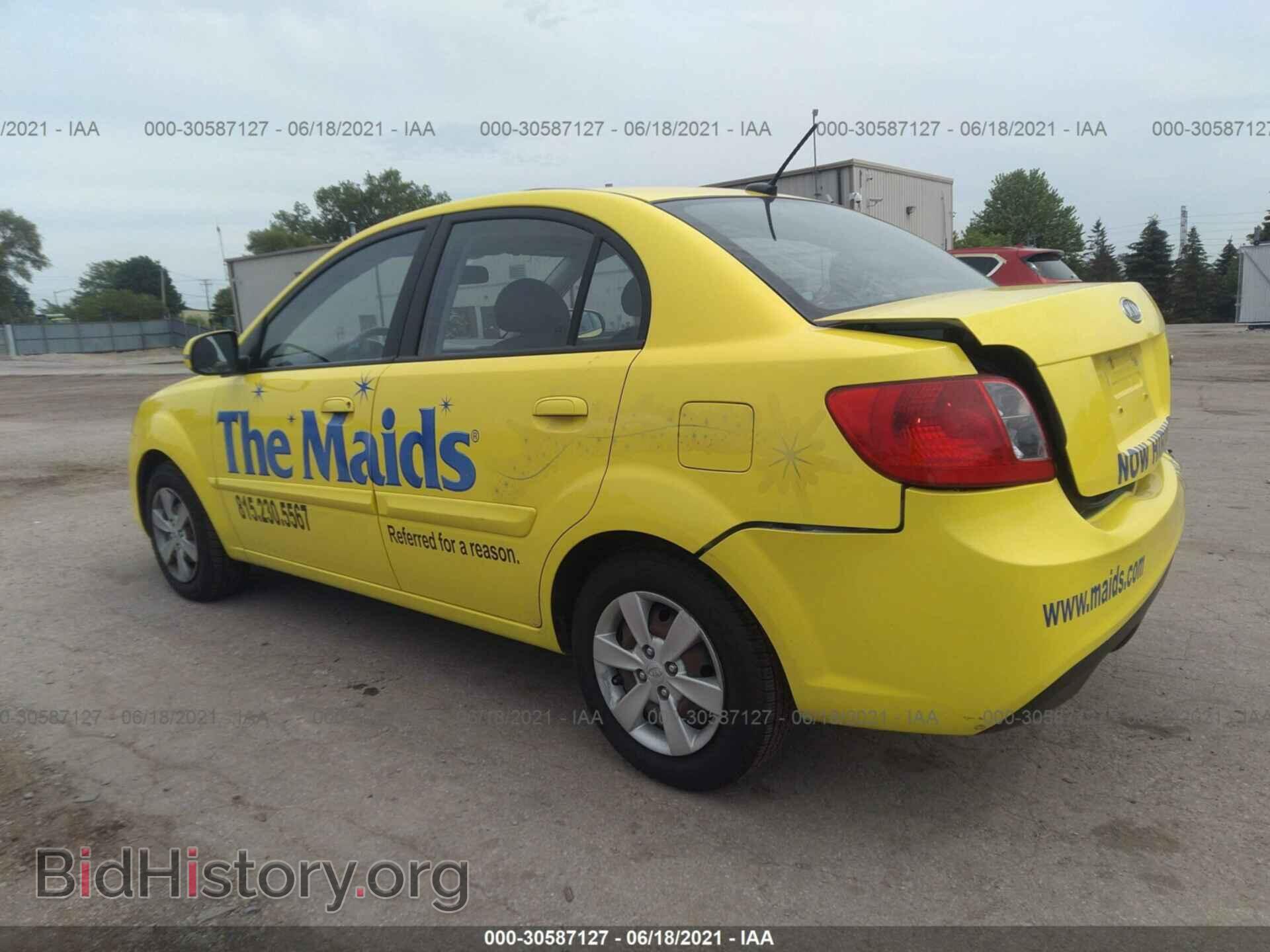 2011 KIA RIO - VIN: KNADH4A35B6750307 - Фото 3