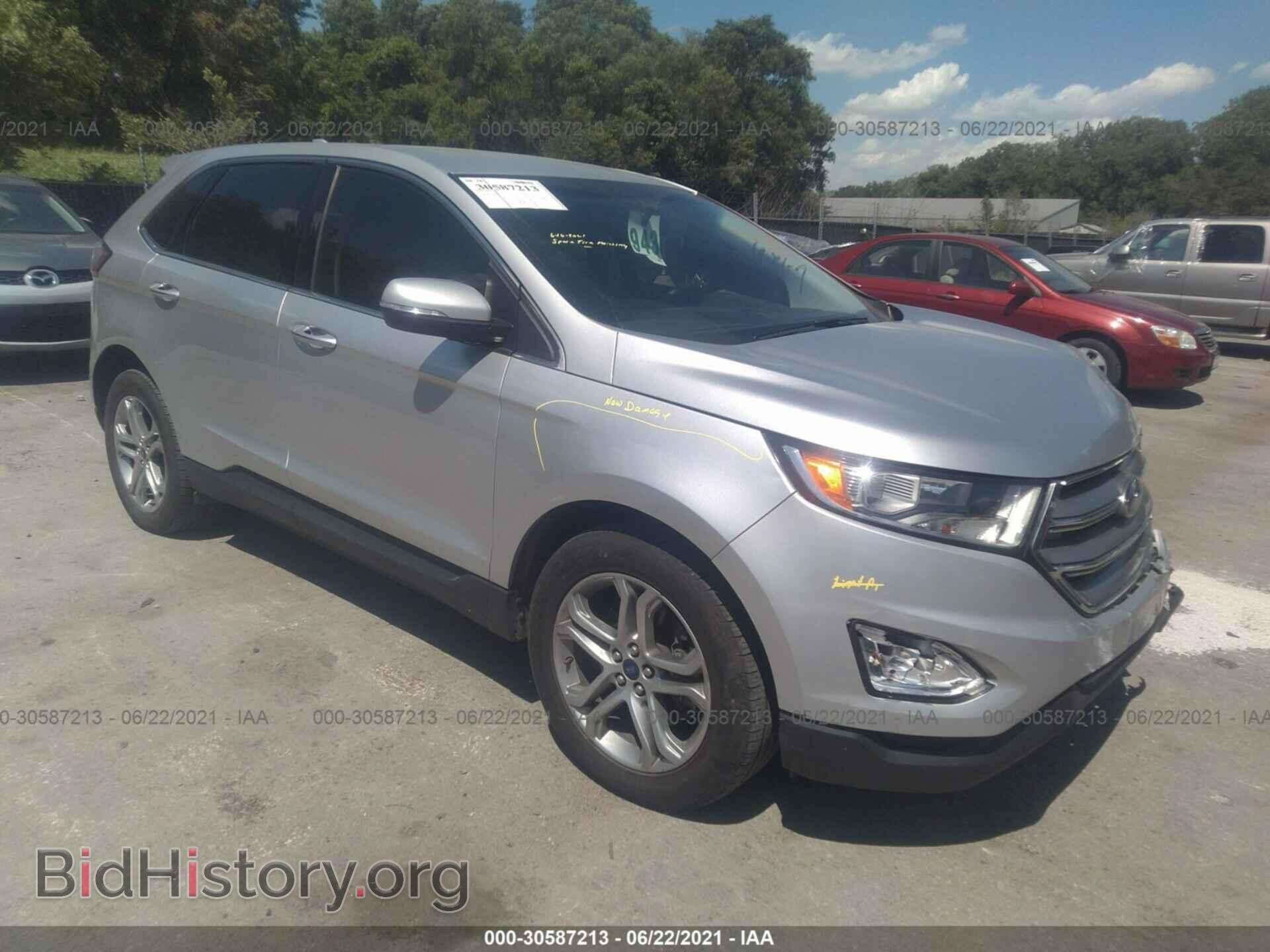 Фотография 2FMPK4K87HBB89755 - FORD EDGE 2017