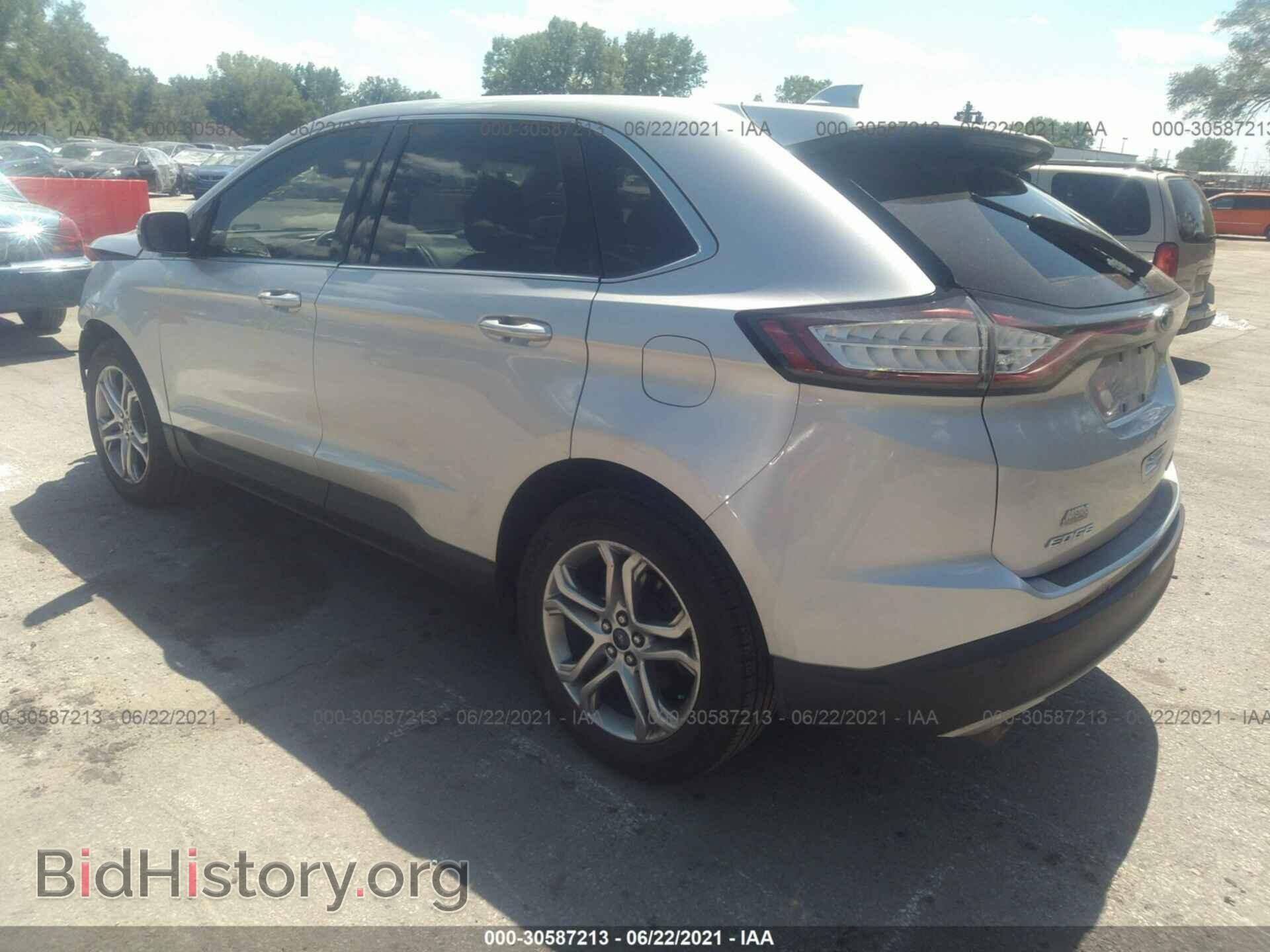 2017 FORD EDGE - VIN: 2FMPK4K87HBB89755 - Фото 3