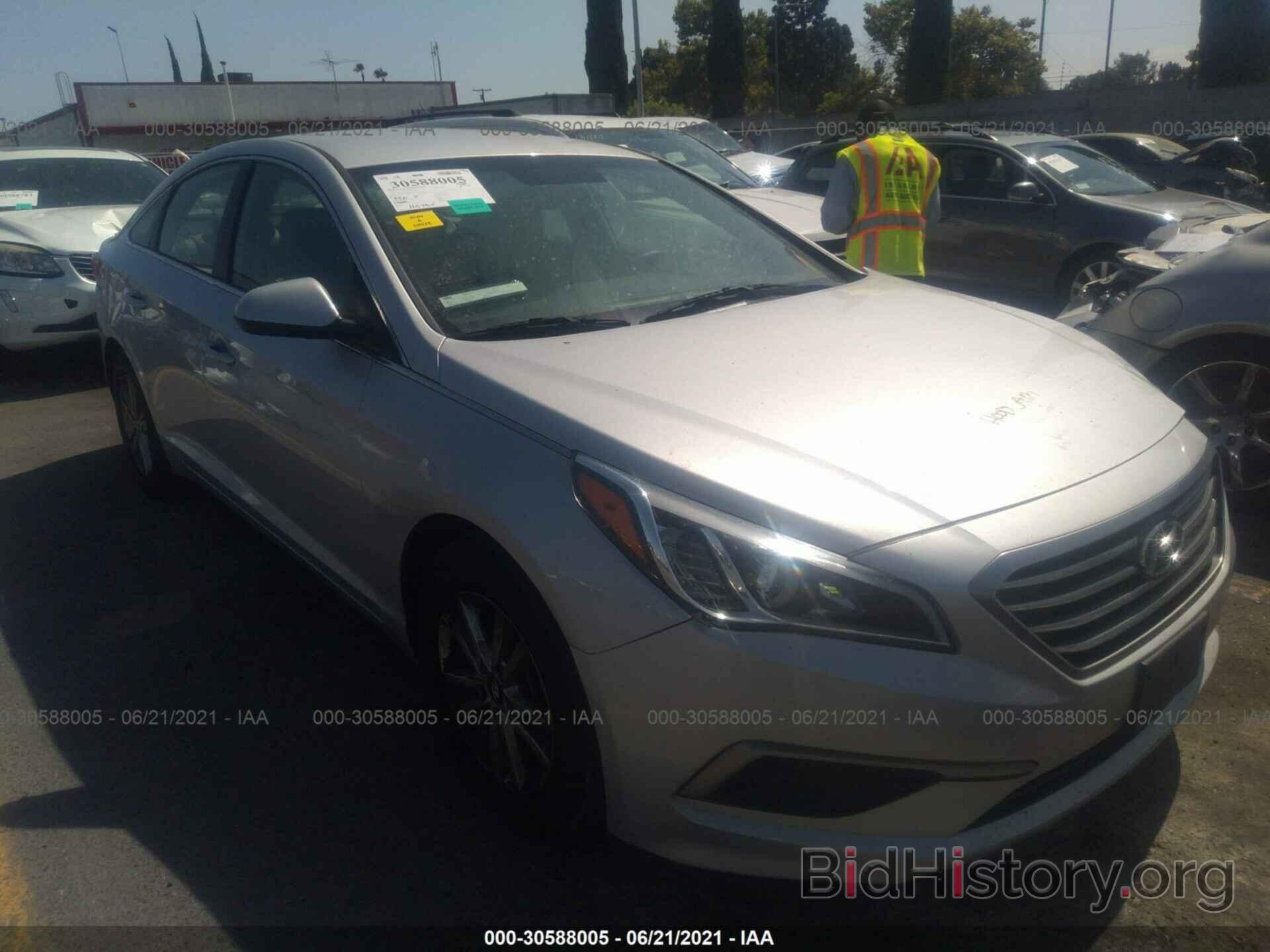 Photo 5NPE24AF1HH563387 - HYUNDAI SONATA 2017