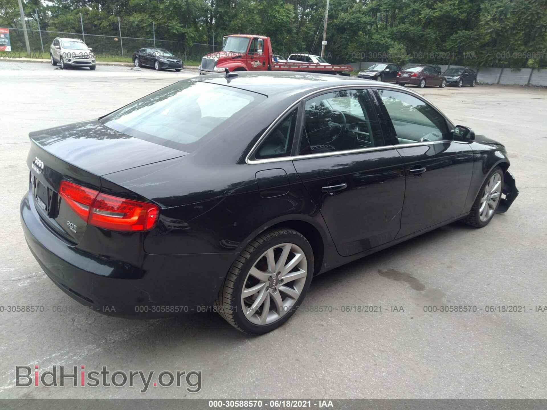 2013 AUDI A4 - VIN: WAUFFAFL2DN009711 - Фото 4