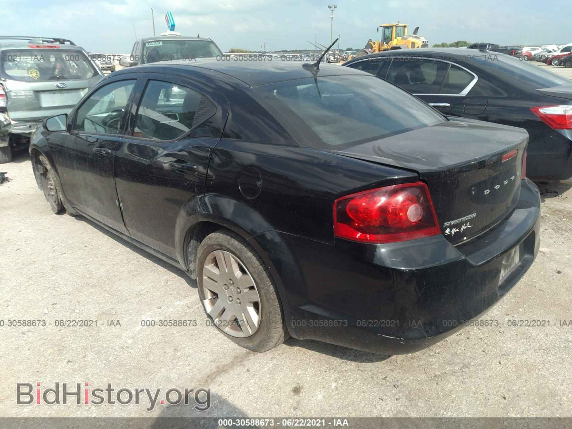 2014 DODGE AVENGER - VIN: 1C3CDZAB6EN189452 - Фото 3