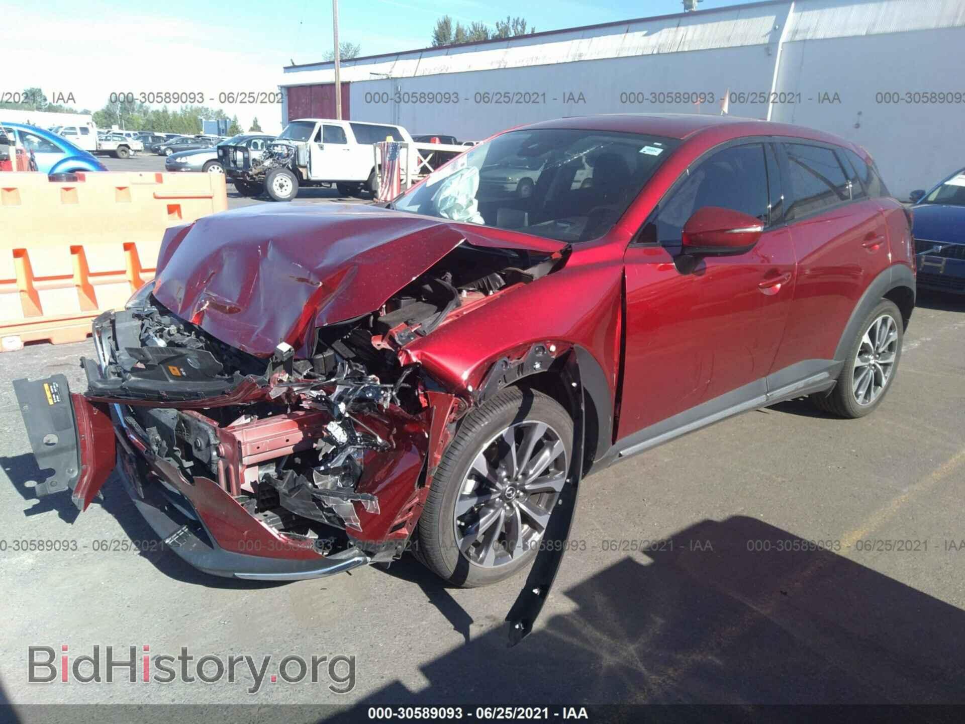 2019 MAZDA CX-3 - VIN: JM1DKFD78K0430903 - Фото 2