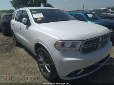 2020 Dodge DURANGO SXT Plus, white — VIN 1C4RDHAG4LC324111, IAAI