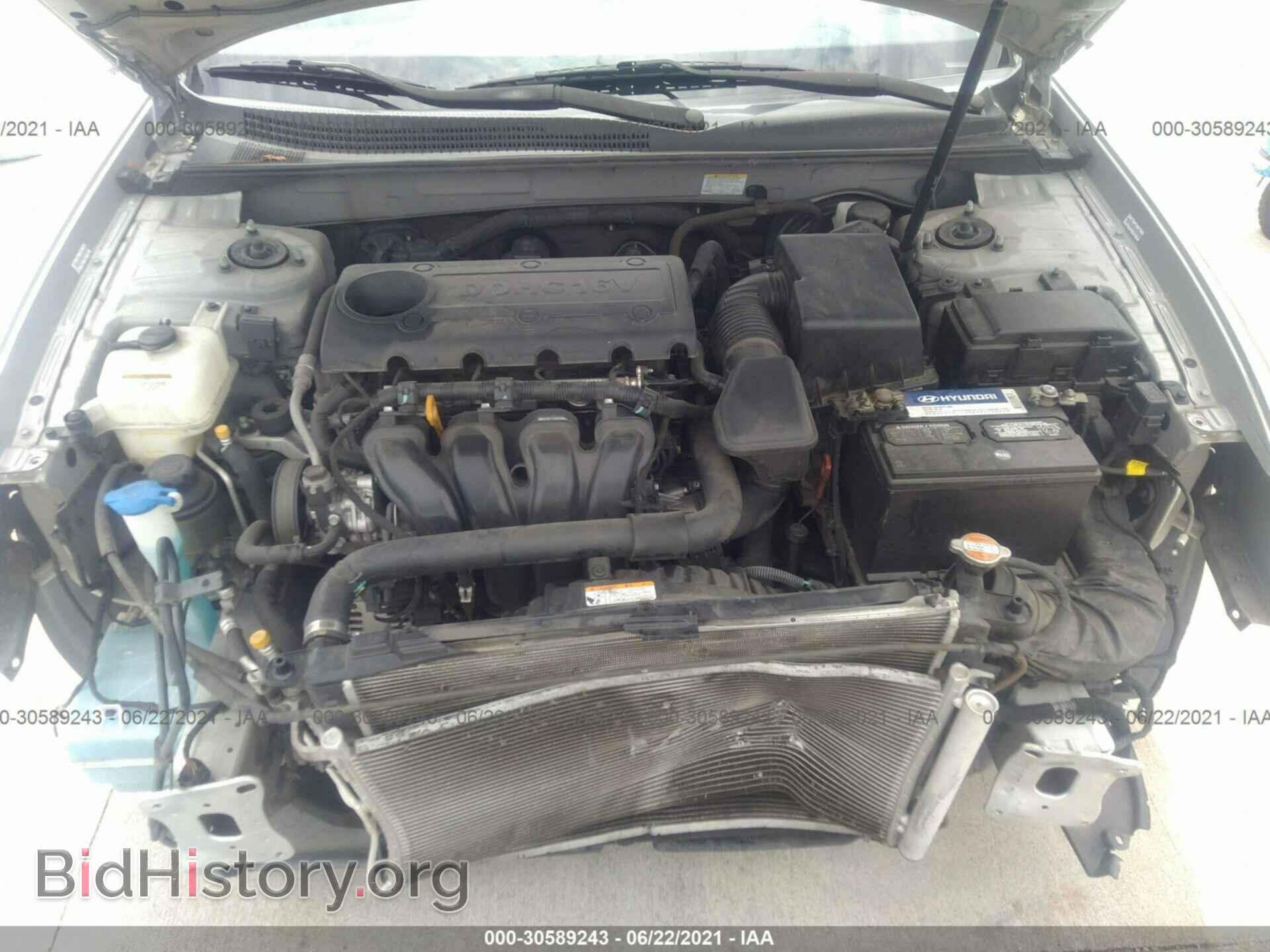 2009 HYUNDAI SONATA - VIN: 5NPET46C19H535392 - Фото 10