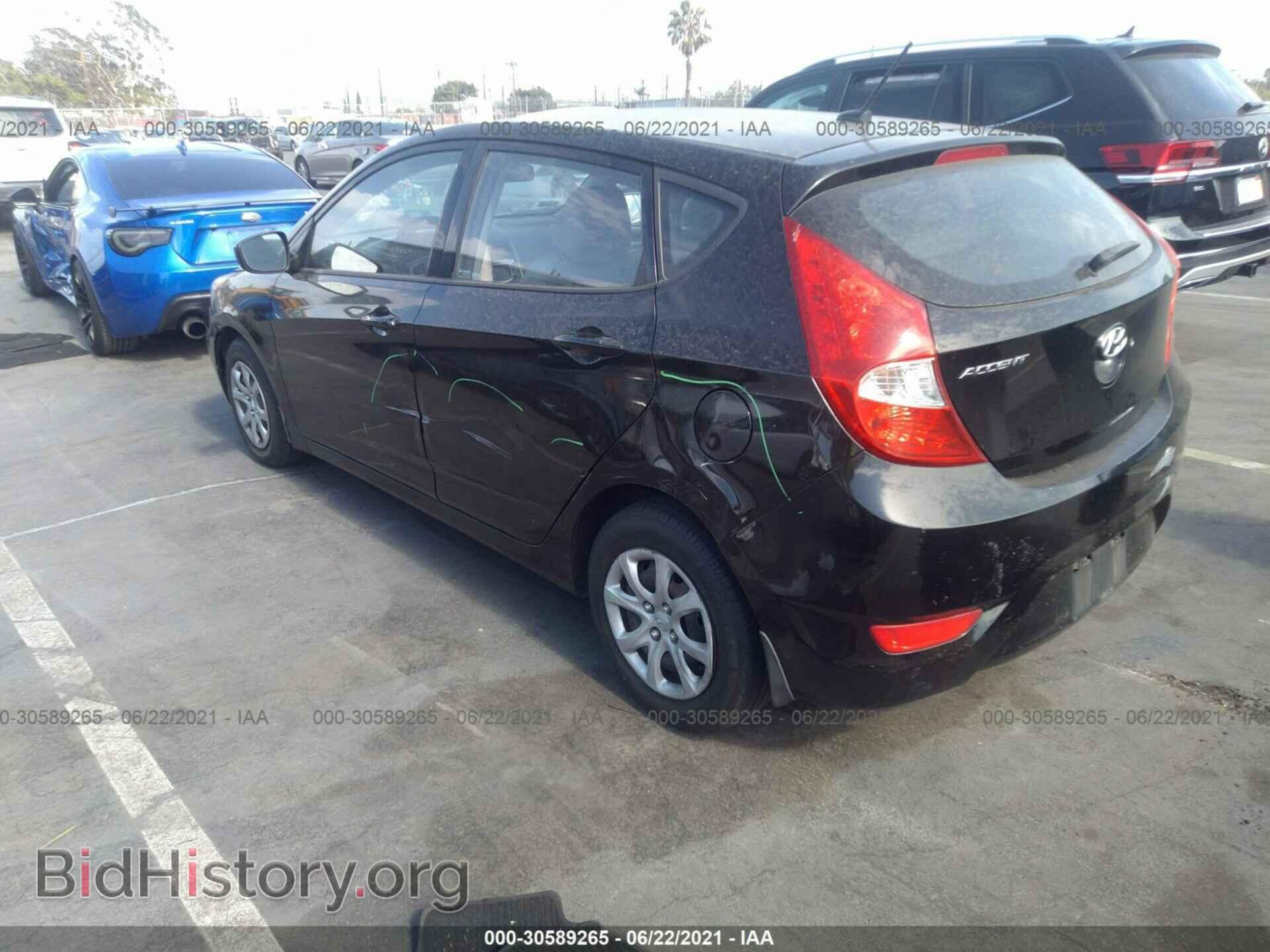2012 HYUNDAI ACCENT - VIN: KMHCT5AEXCU040882 - Фото 3