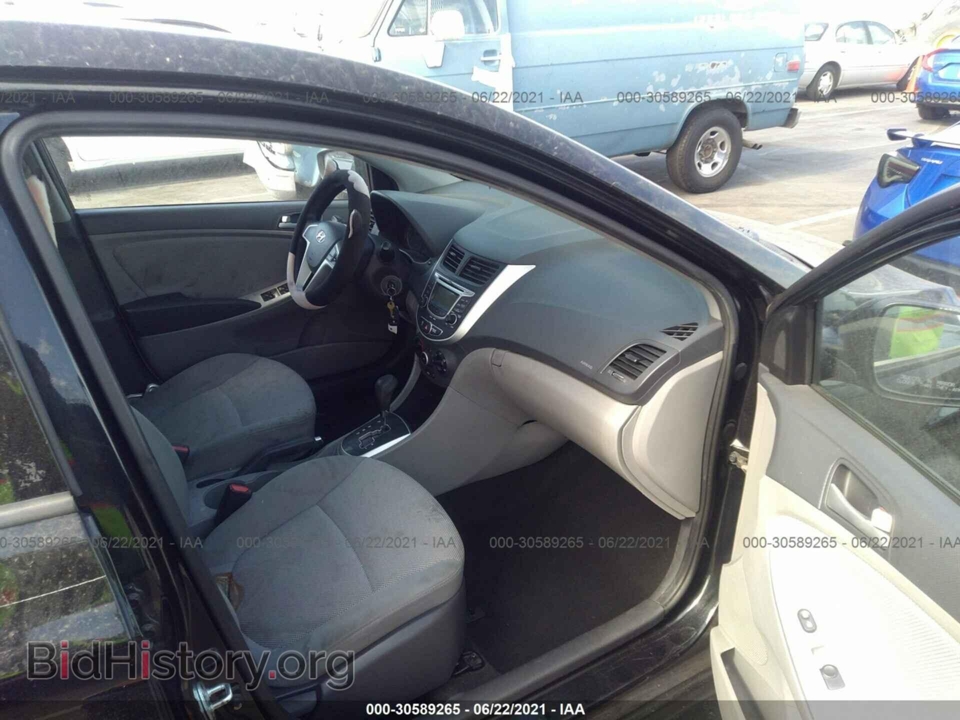 2012 HYUNDAI ACCENT - VIN: KMHCT5AEXCU040882 - Фото 5