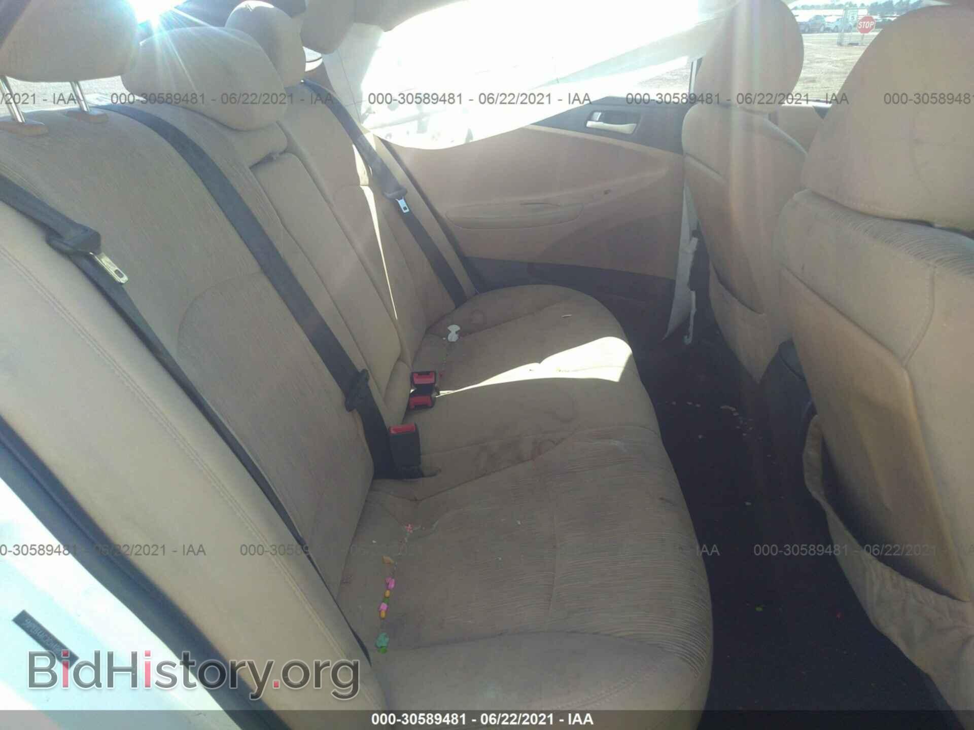 2012 HYUNDAI SONATA - VIN: 5NPEB4AC2CH498760 - Фото 8