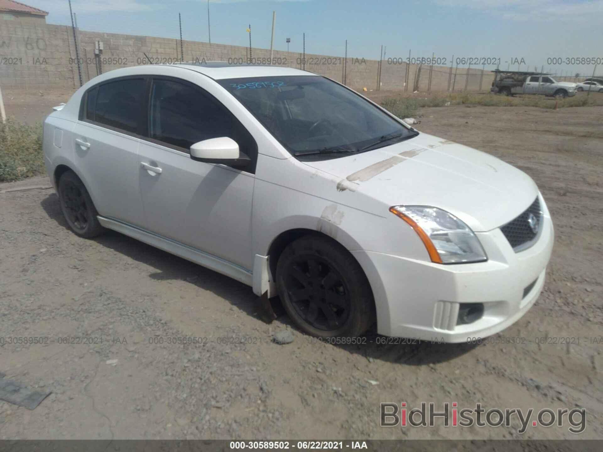 Photo 3N1AB6APXCL731025 - NISSAN SENTRA 2012