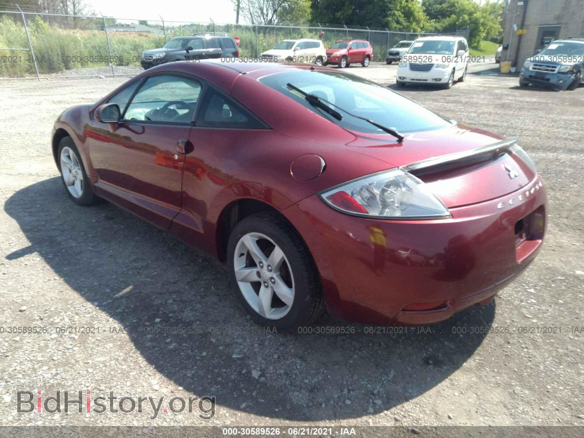 2006 MITSUBISHI ECLIPSE - VIN: 4A3AK24FX6E003716 - Фото 3