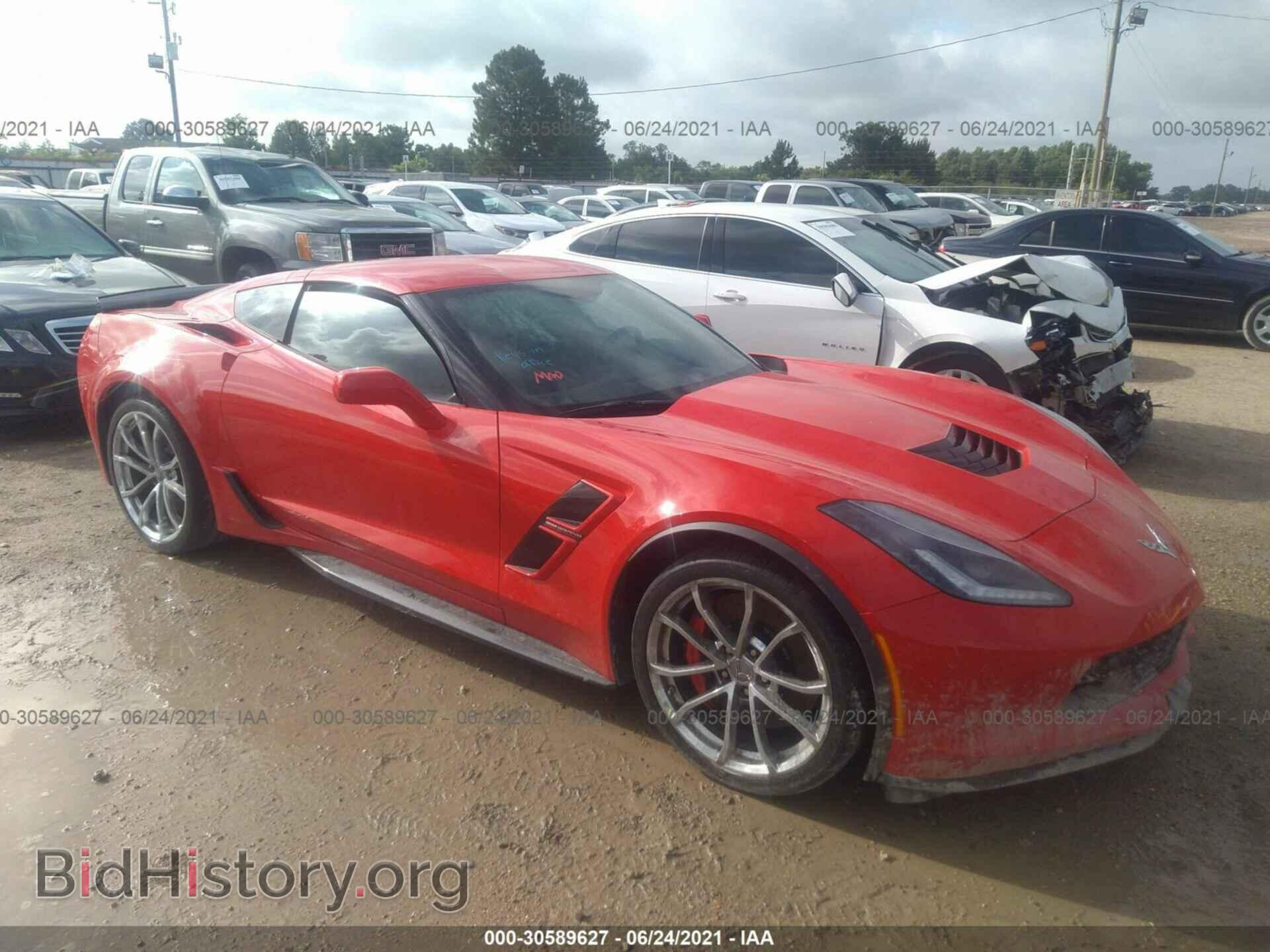 Photo 1G1YW2D7XH5113398 - CHEVROLET CORVETTE 2017