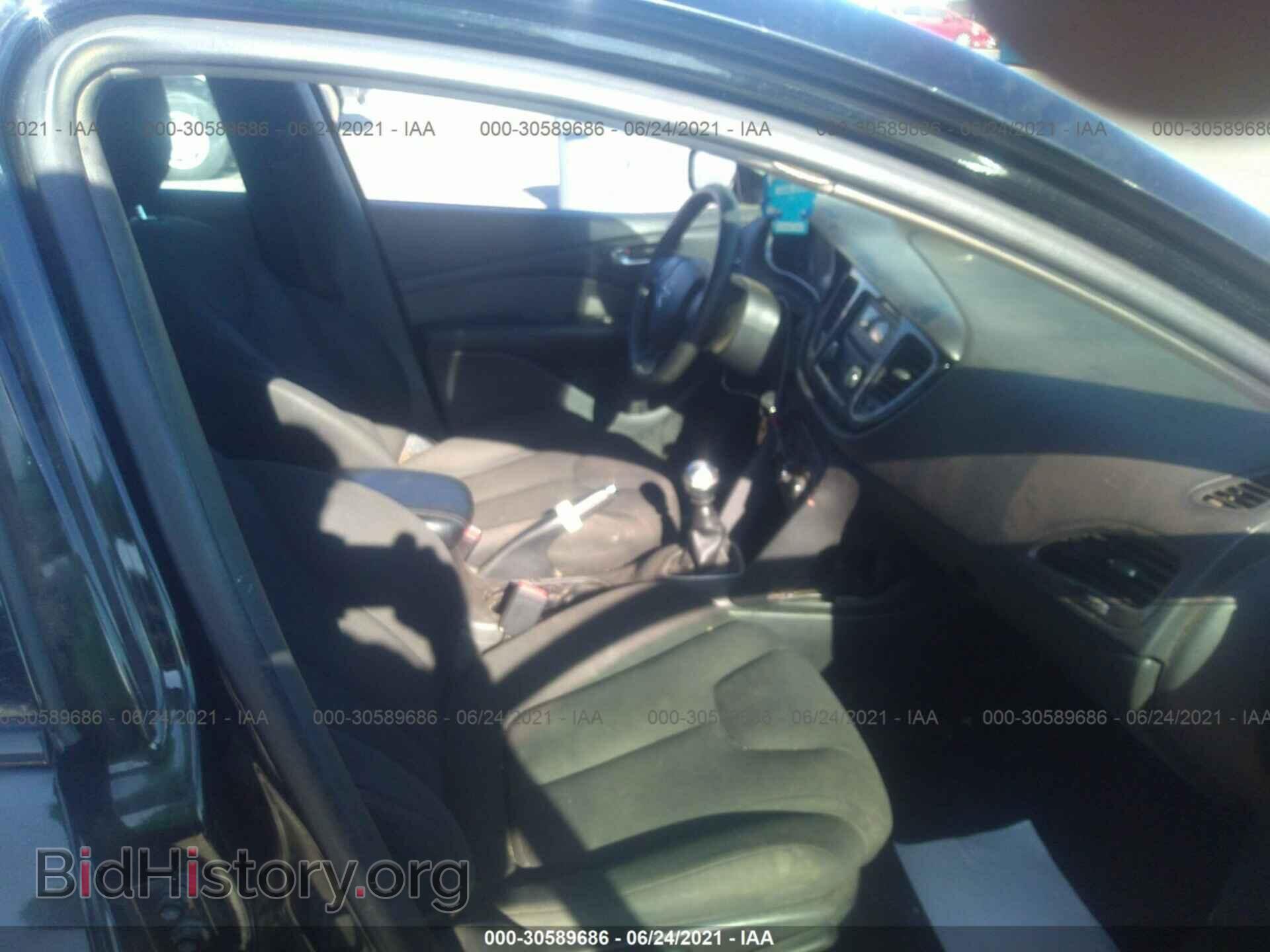 2013 DODGE DART - VIN: 1C3CDFAA8DD330841 - Фото 5