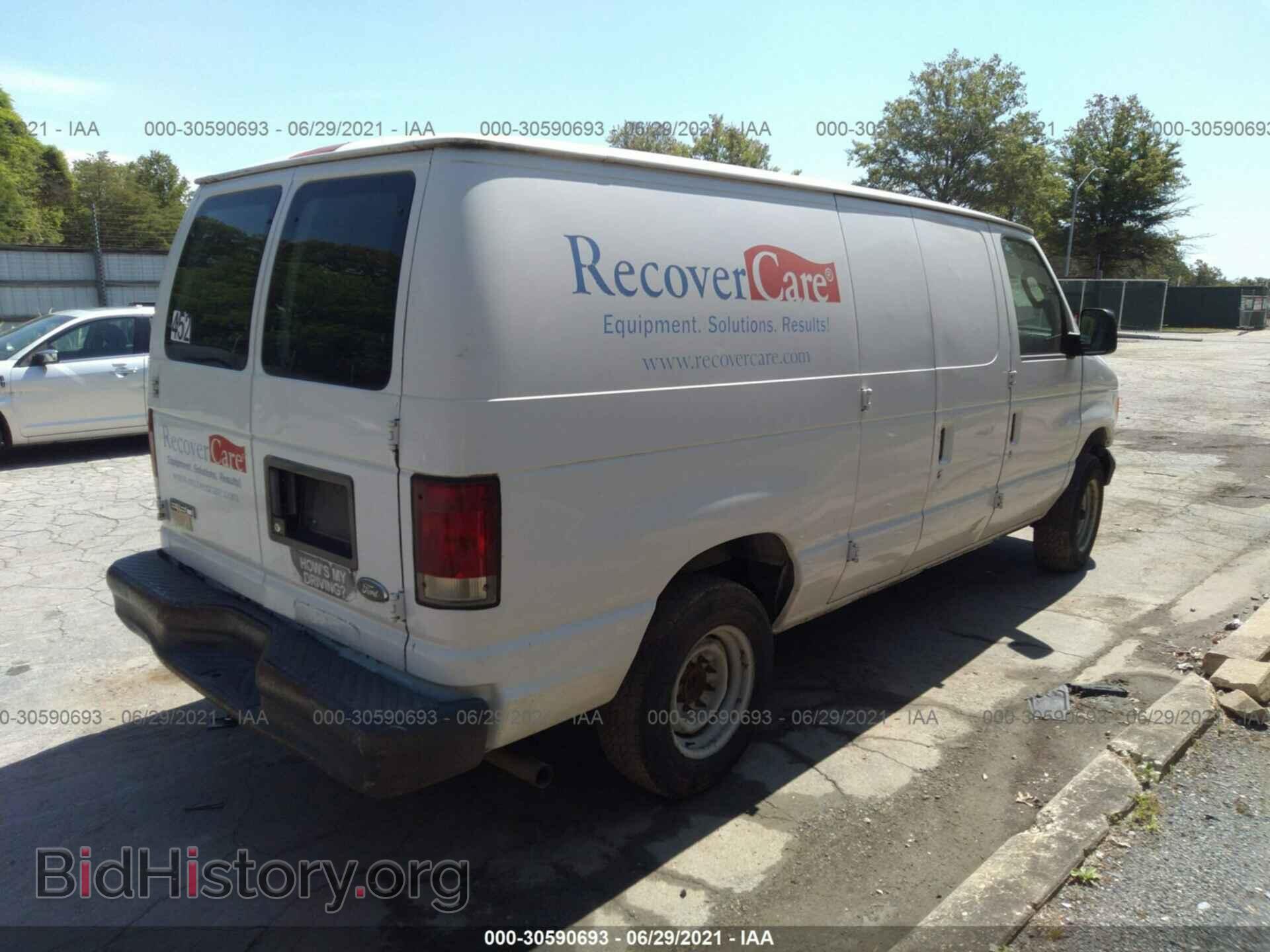 2007 FORD ECONOLINE CARGO VAN - VIN: 1FTNE14W67DA52487 - Фото 4