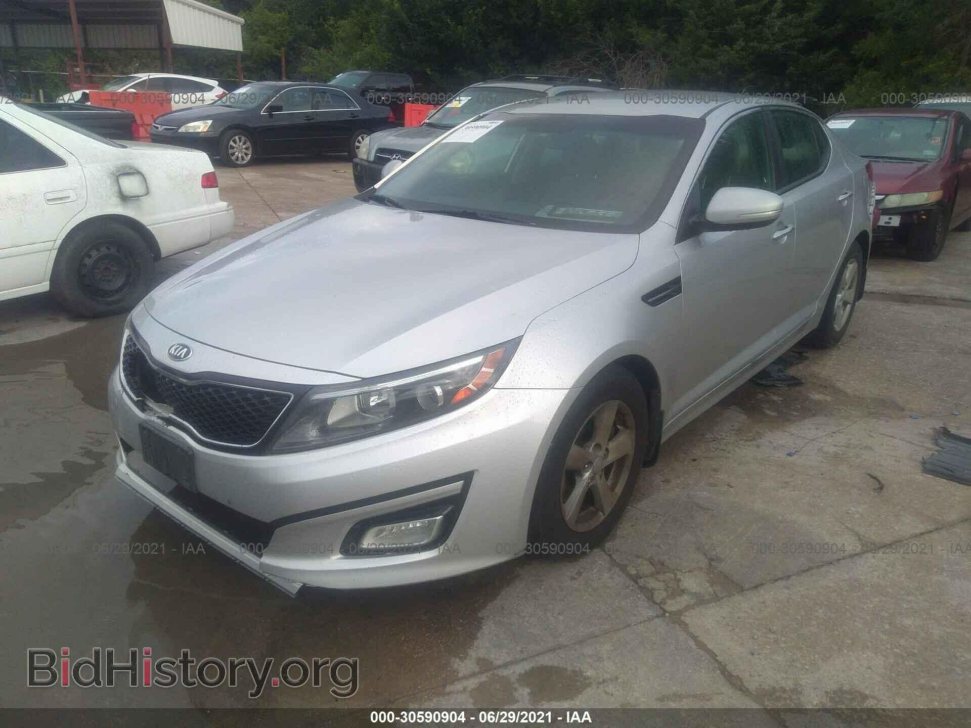 2014 KIA OPTIMA - VIN: KNAGM4A72E5458202 - Фото 2