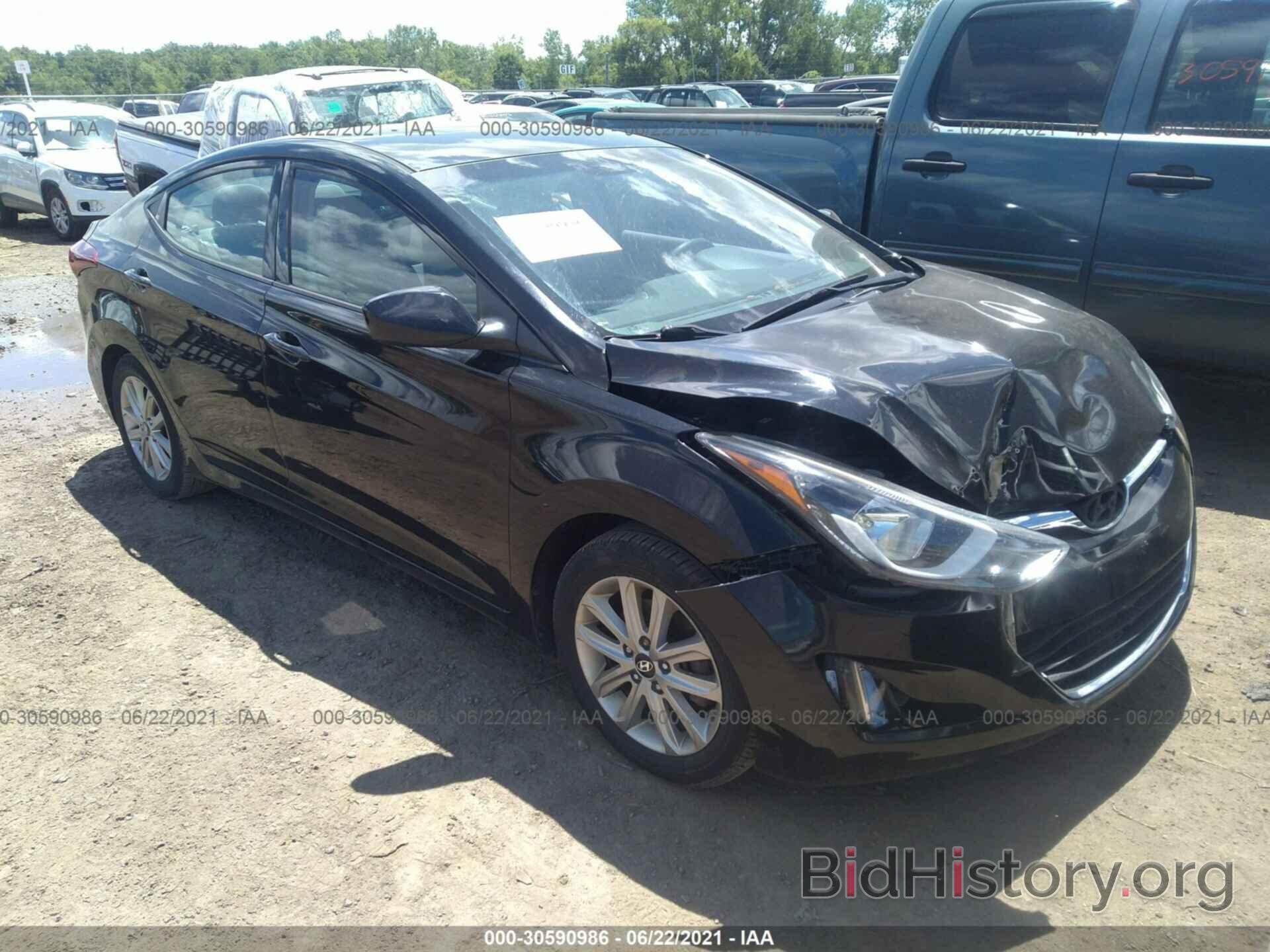 Фотография 5NPDH4AE5EH543107 - HYUNDAI ELANTRA 2014