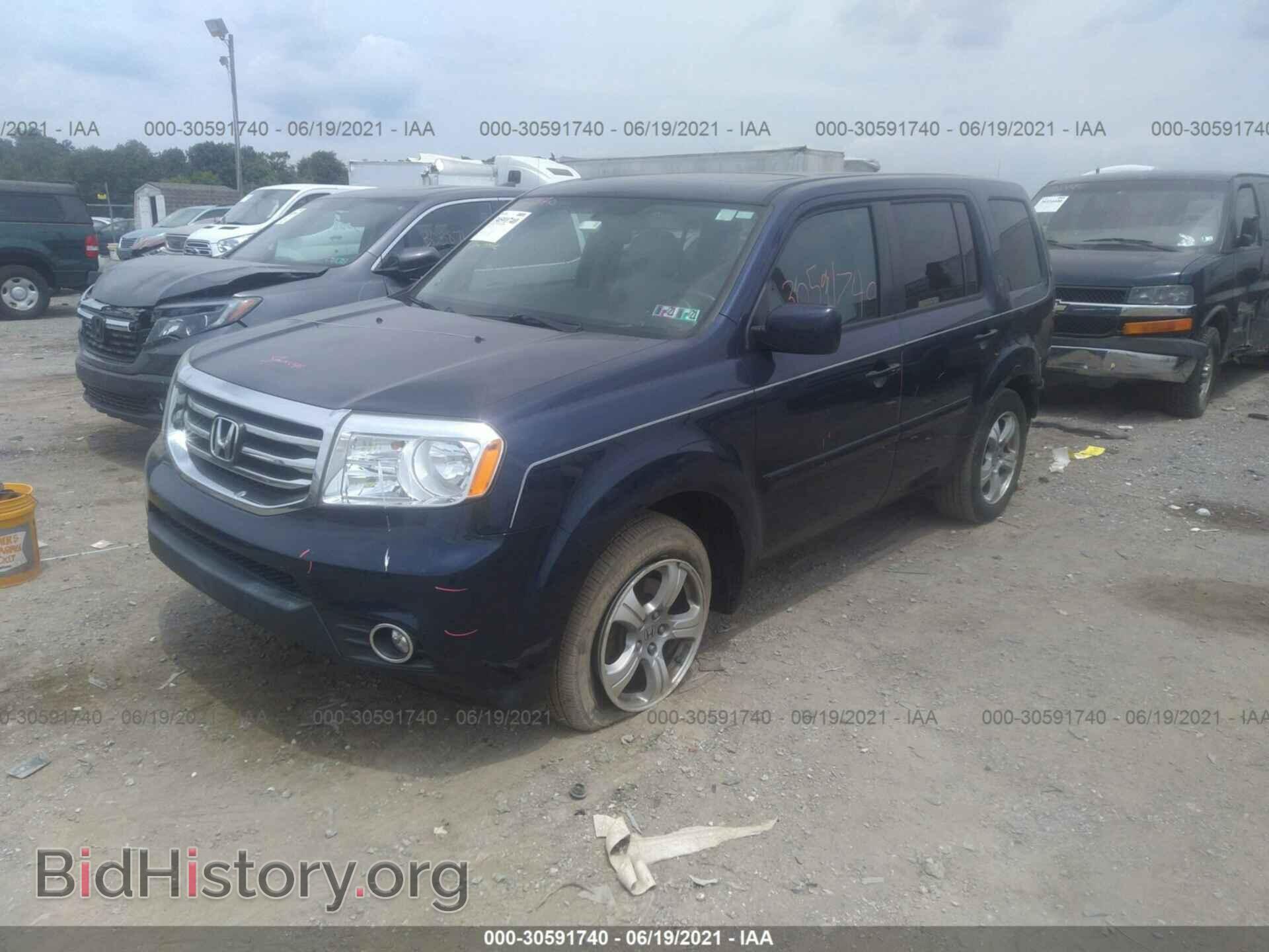 2013 HONDA PILOT - VIN: 5FNYF4H60DB030771 - Фото 2