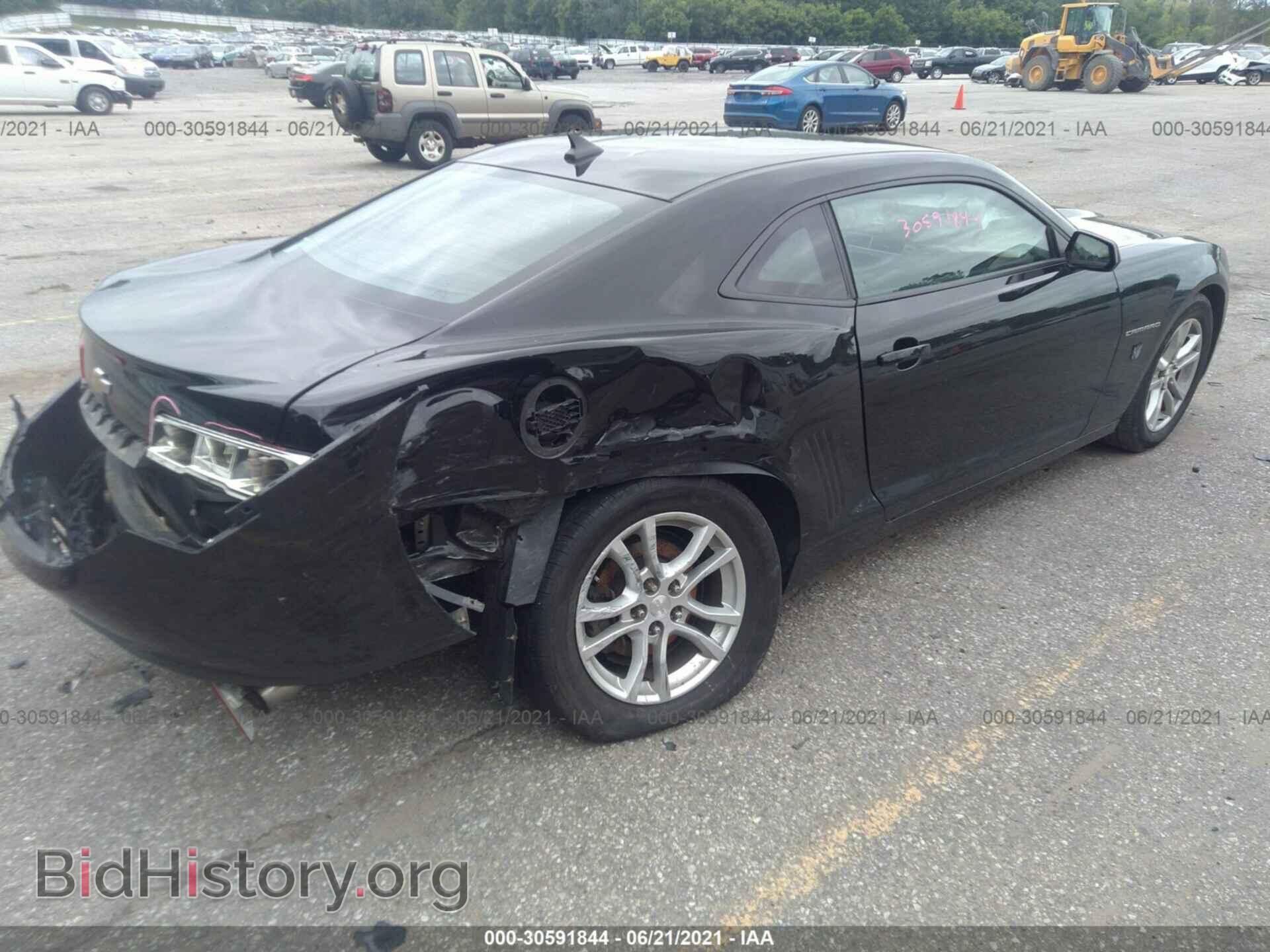 2014 CHEVROLET CAMARO - VIN: 2G1FA1E34E9125539 - Фото 4