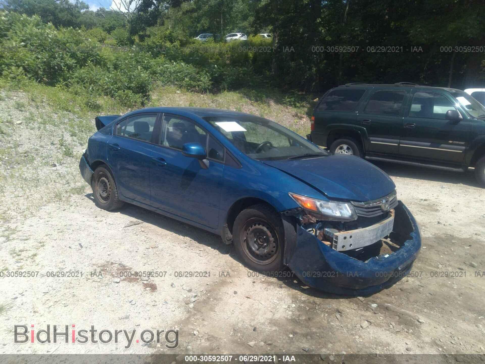 Photo 2HGFB2F55CH537533 - HONDA CIVIC SDN 2012