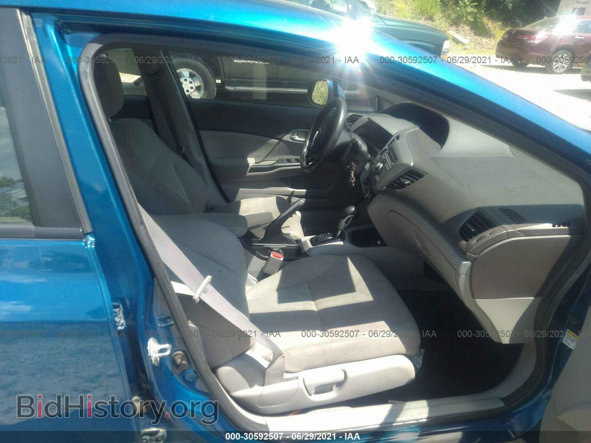 2012 HONDA CIVIC SDN - VIN: 2HGFB2F55CH537533 - Фото 5