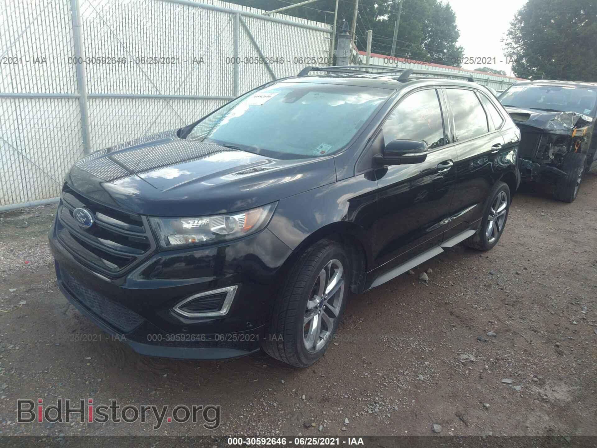 2016 FORD EDGE - VIN: 2FMPK4AP1GBB72411 - Фото 2