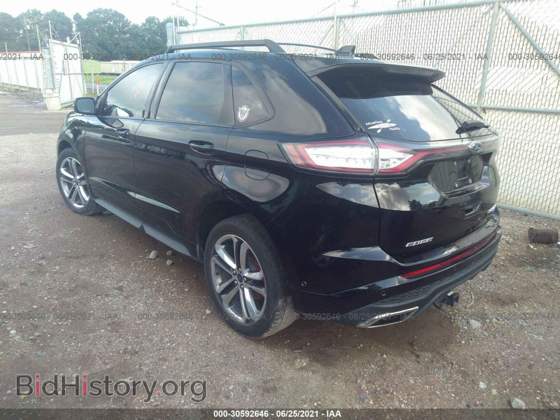 2016 FORD EDGE - VIN: 2FMPK4AP1GBB72411 - Фото 3