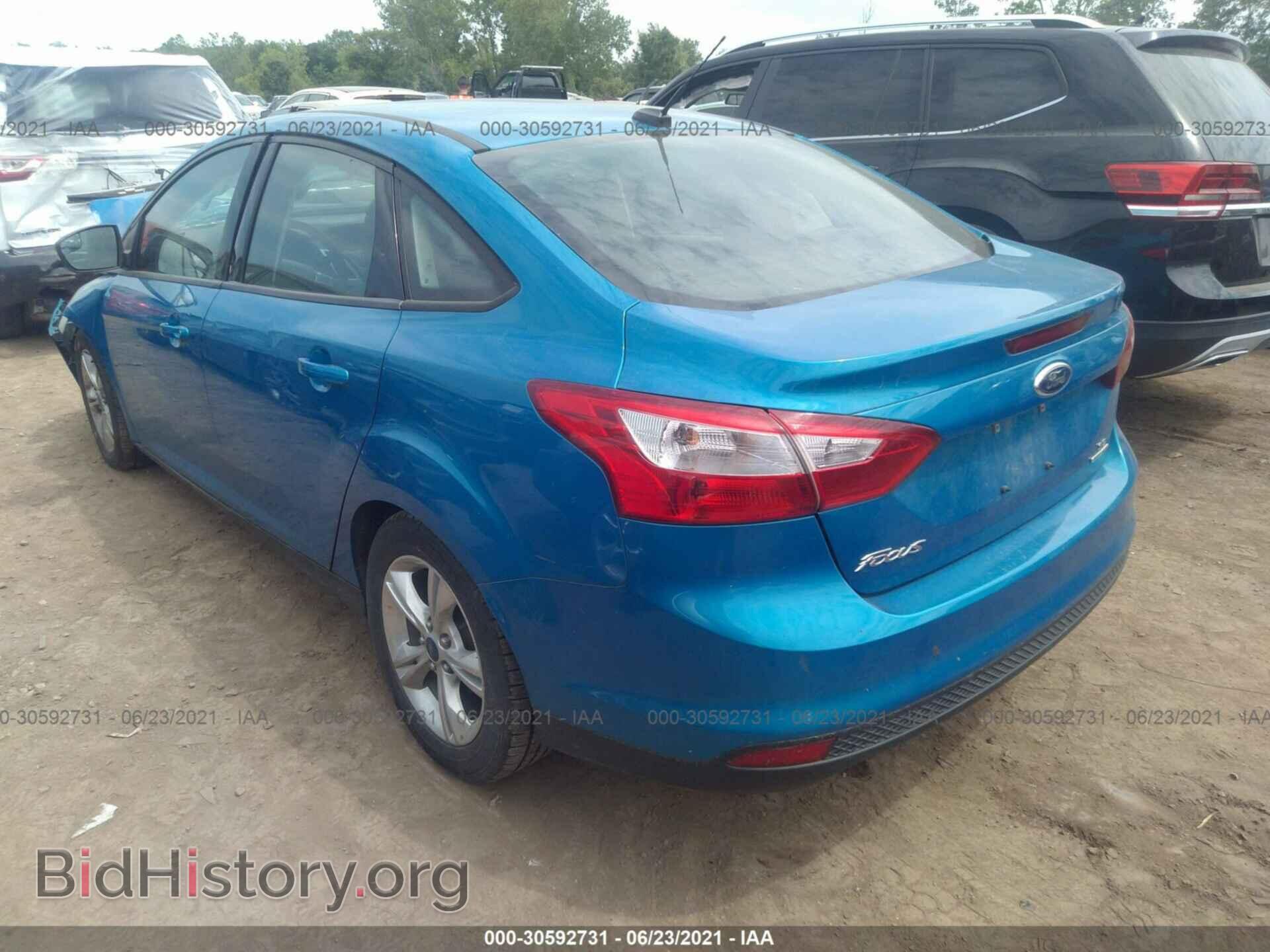 2014 FORD FOCUS - VIN: 1FADP3F22EL106324 - Фото 3