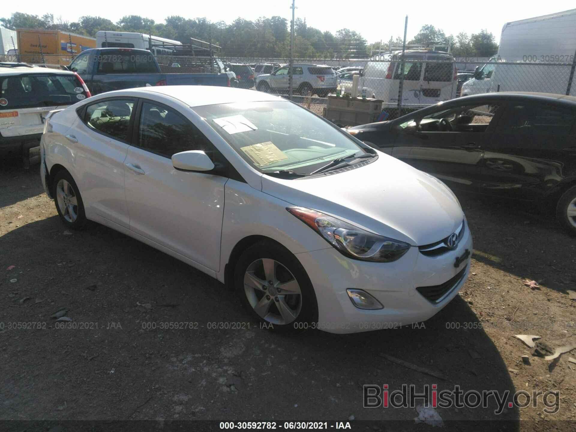 Photo 5NPDH4AEXDH390271 - HYUNDAI ELANTRA 2013