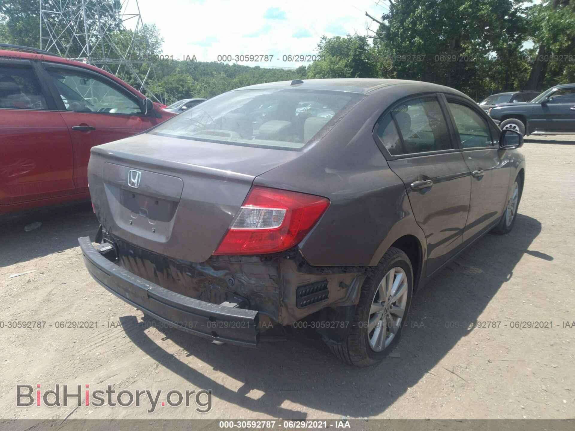 2012 HONDA CIVIC SDN - VIN: 19XFB2F96CE004331 - Фото 4