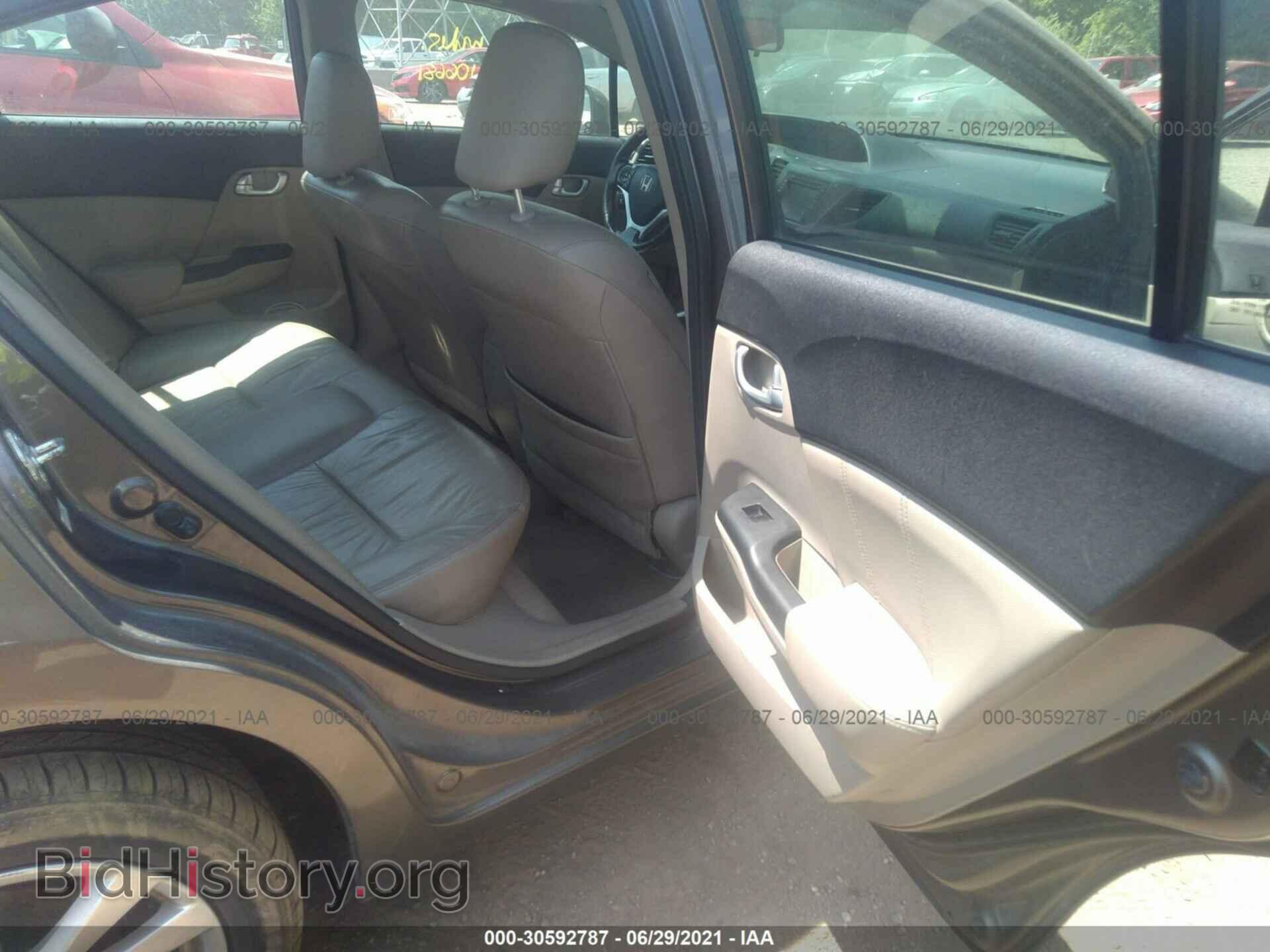 2012 HONDA CIVIC SDN - VIN: 19XFB2F96CE004331 - Фото 8