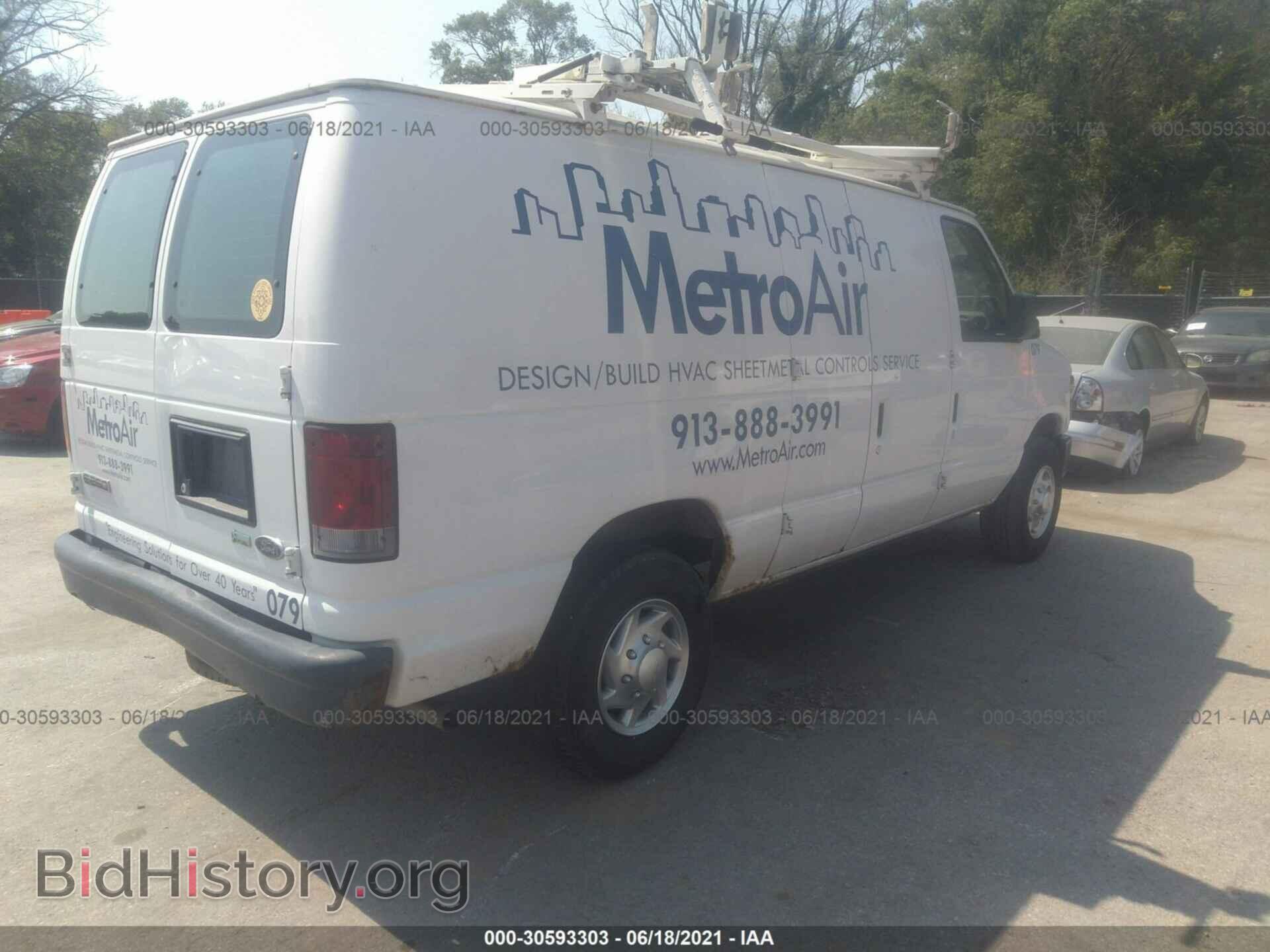 2010 FORD ECONOLINE CARGO VAN - VIN: 1FTNE2EW0ADA02079 - Фото 4
