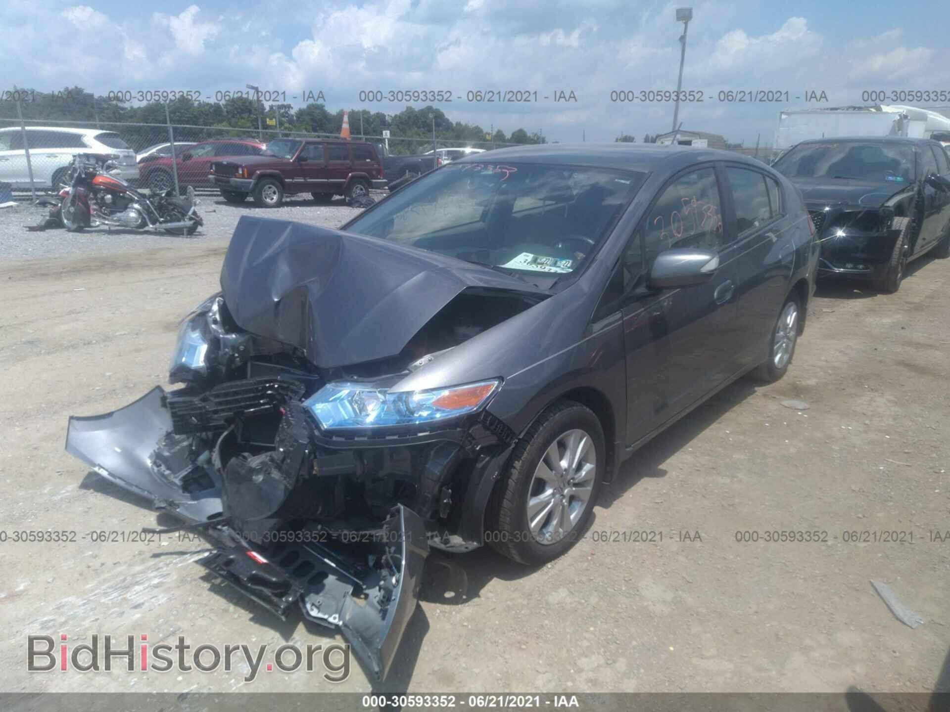 2013 HONDA INSIGHT - VIN: JHMZE2H78DS003100 - Фото 2