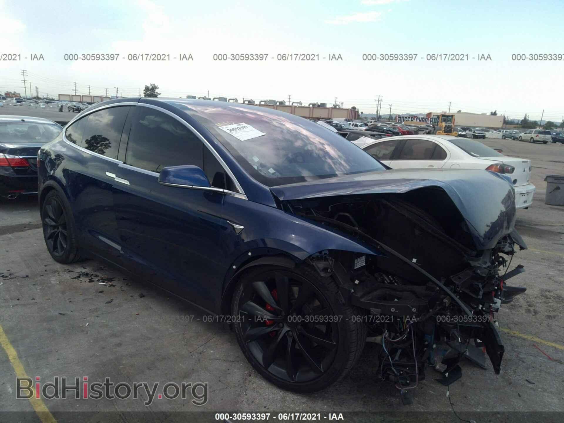 Photo 5YJXCBE47LF281619 - TESLA MODEL X 2020